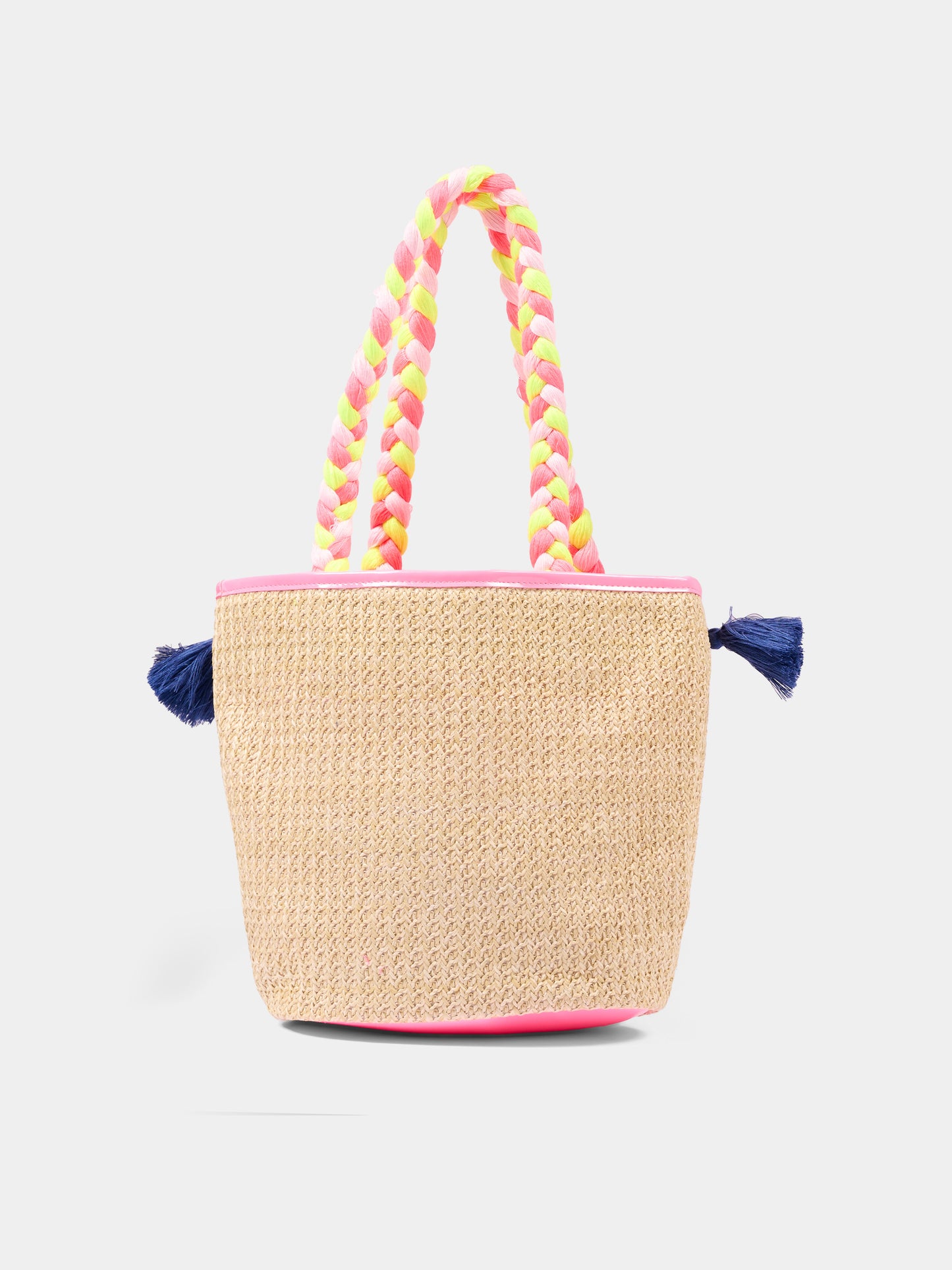 Borsa mare multicolor per bambina con nappine,Billieblush,U22143 Z41