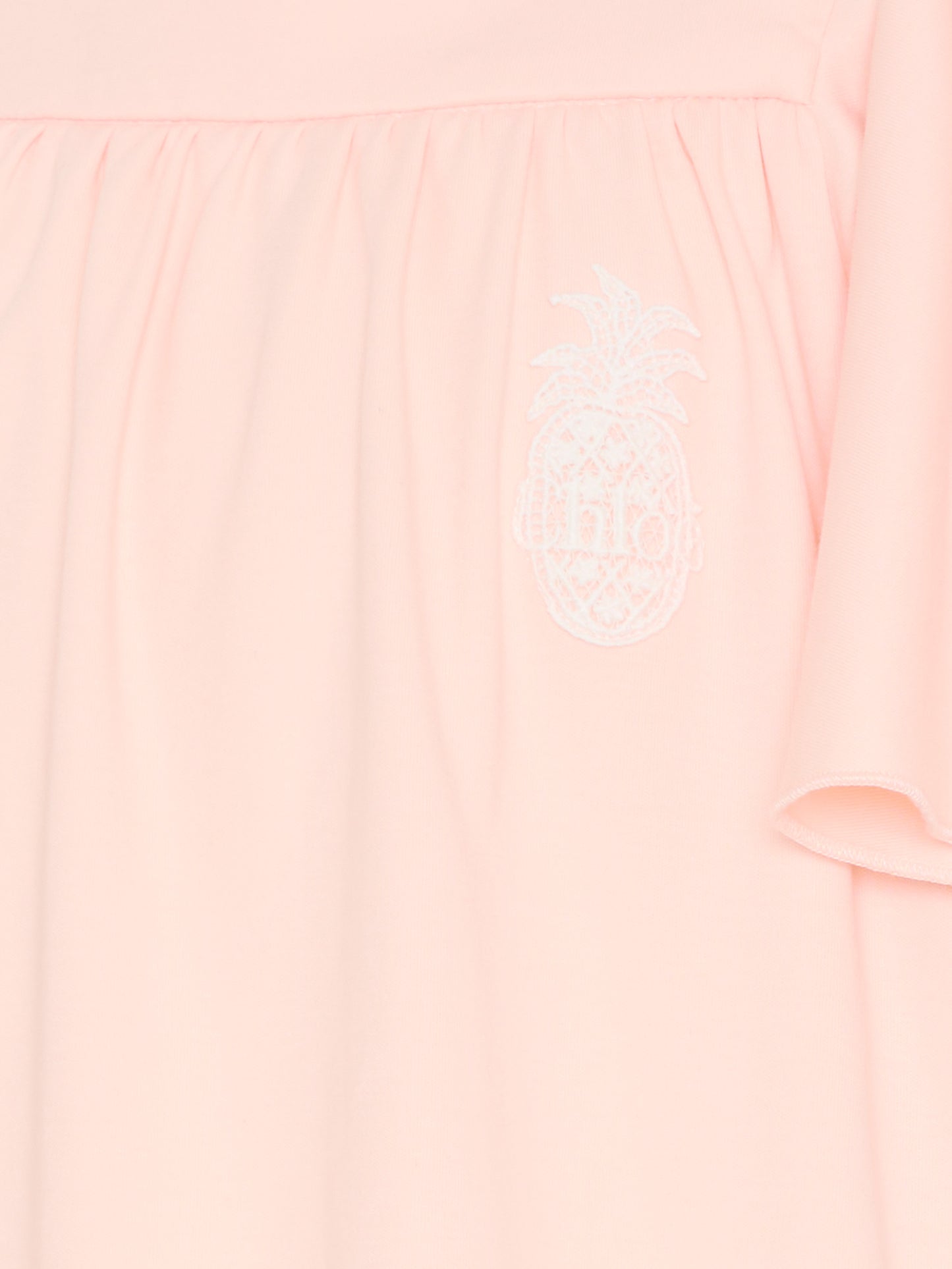 Vestito rosa per bambina con ananas,Chloé Kids,C20818 46J
