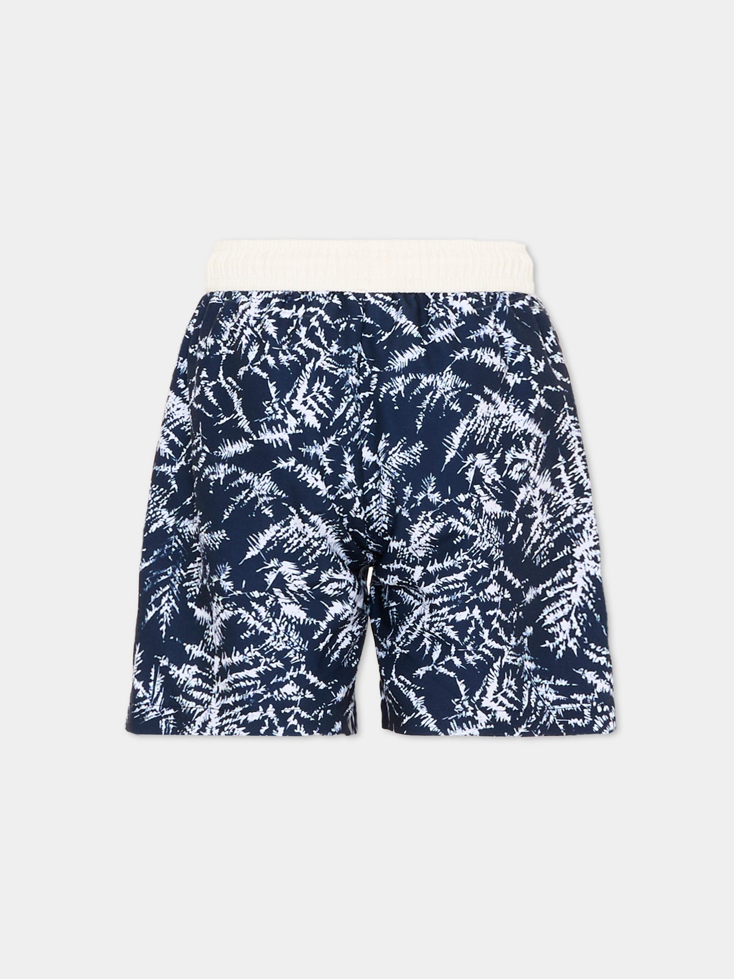 Boxer mare blu per bambino con logo,Hugo,G00978 V21