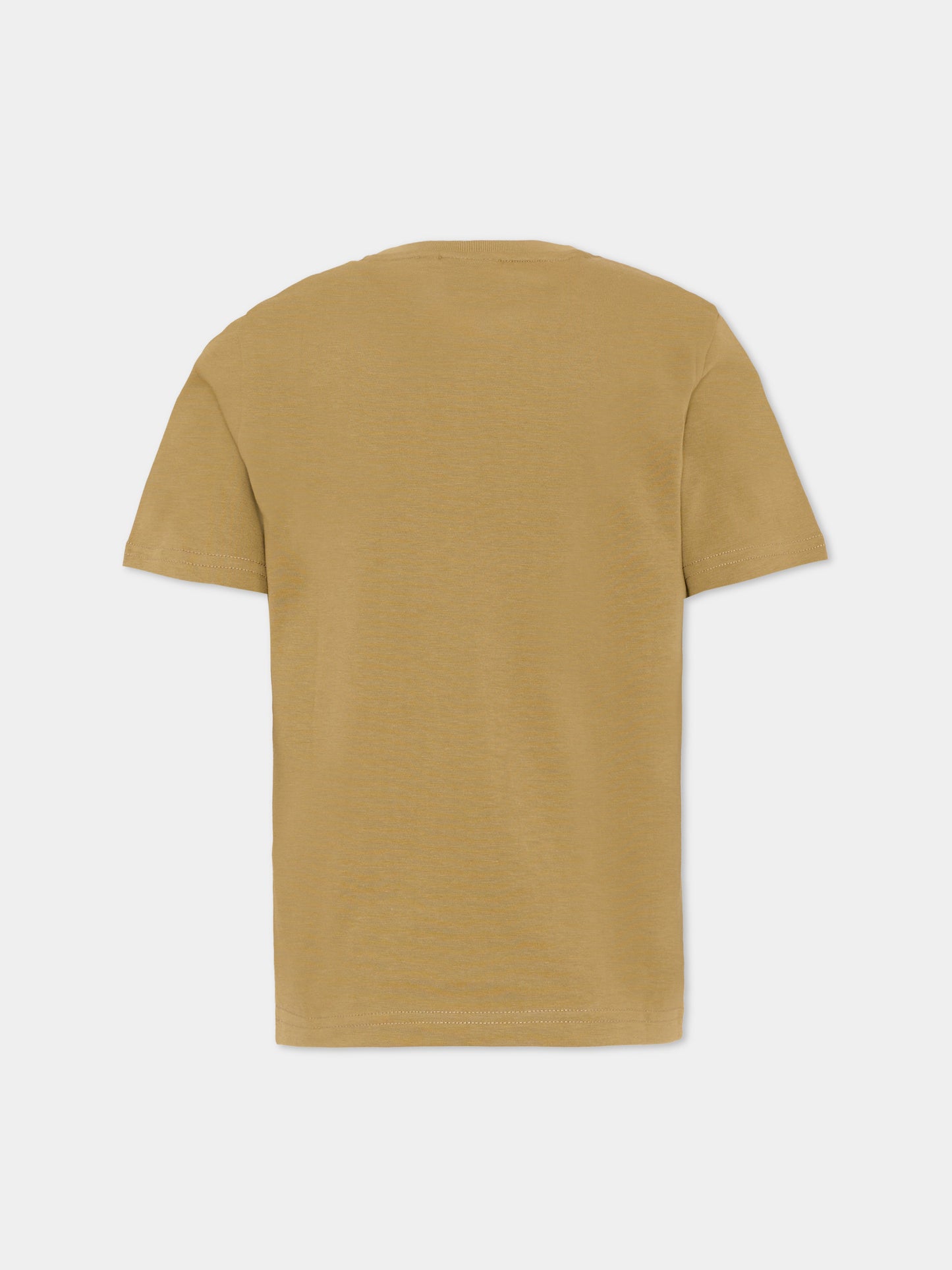 T-Shirt verde con logo per bambino,Boss,J52711 295