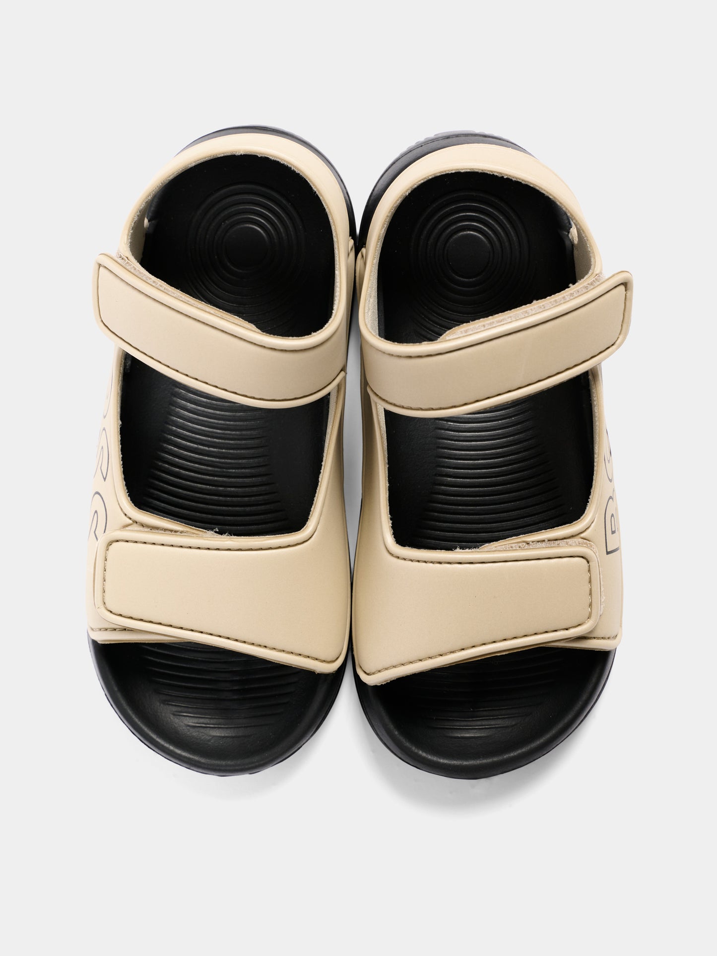 Sandali beige per bambino con logo,Boss,J52821 249