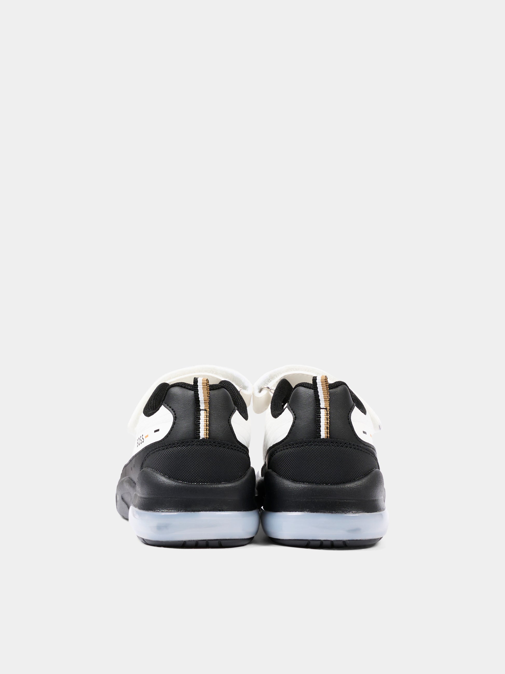 Sneakers multicolor per bambino con logo,Boss,J52830 10P