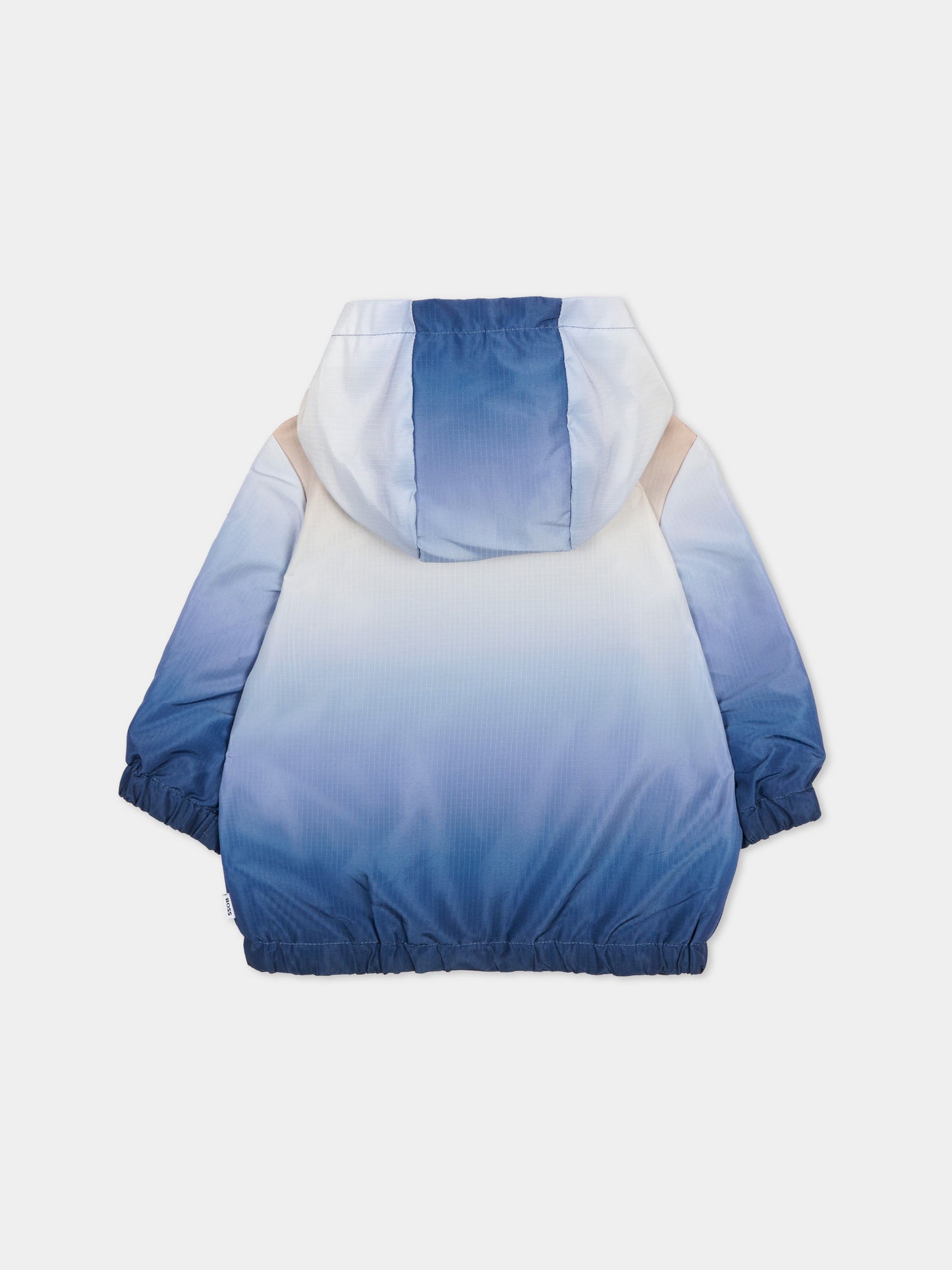 Giacca a vento multicolor per neonato con logo,Boss,J52862 78K