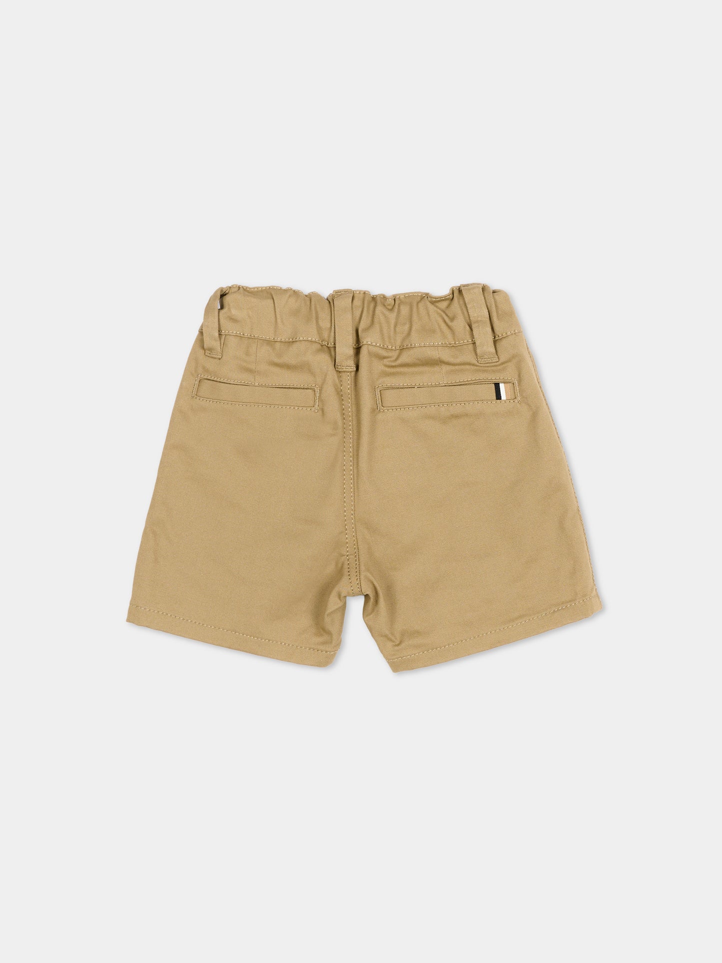 Shorts beige per neonato,Boss,J52870 295