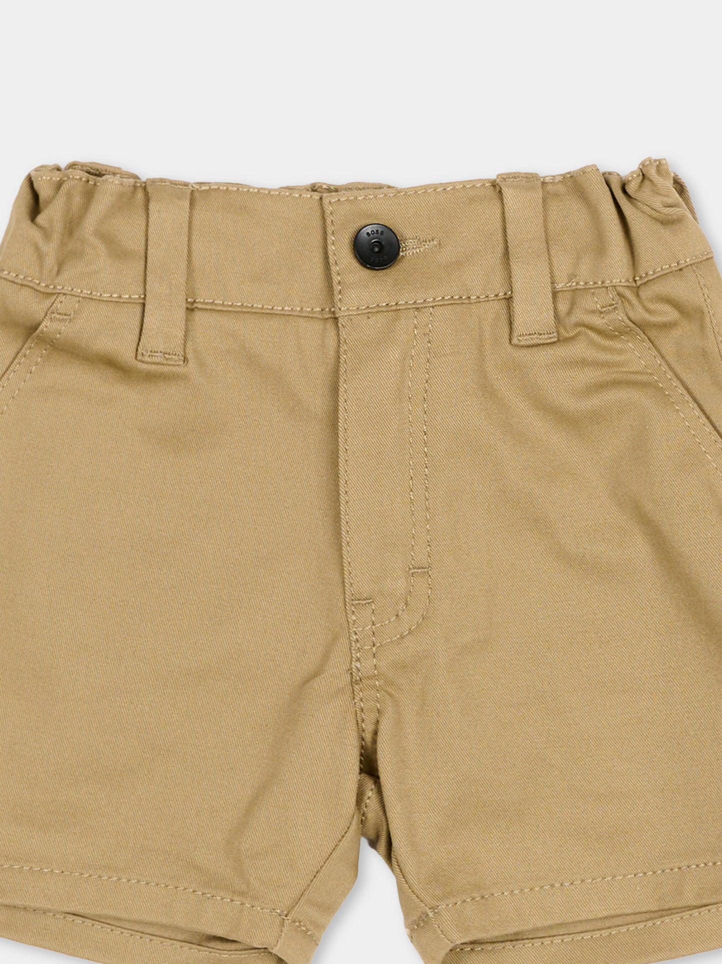 Shorts beige per neonato,Boss,J52870 295