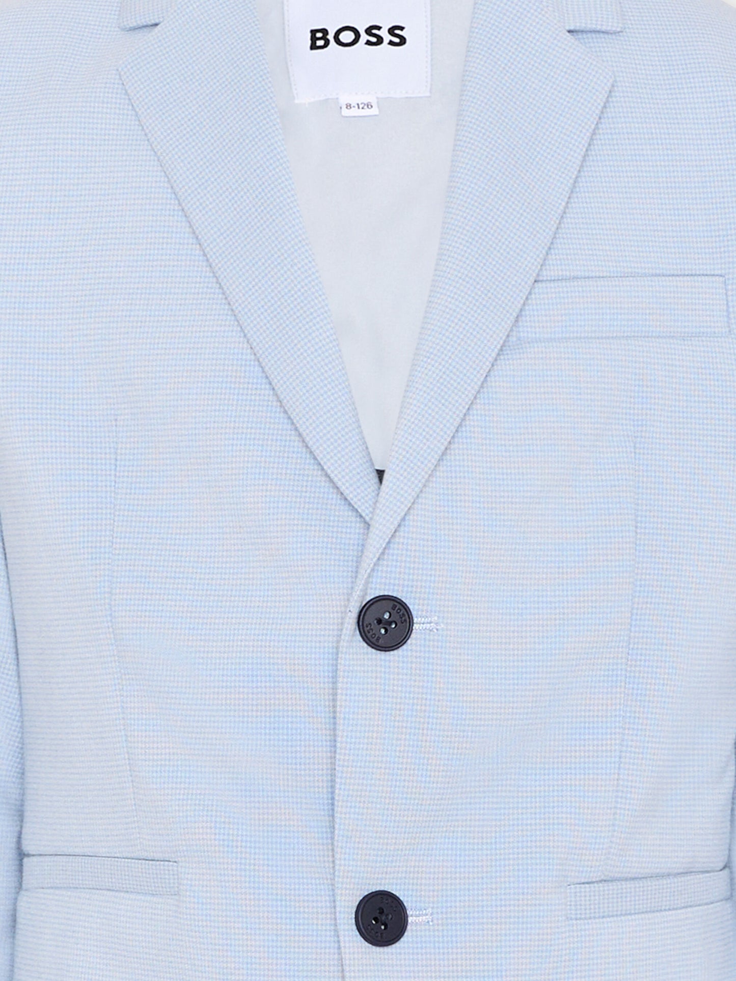 Giacca celeste per bambino,Boss,J52995 057