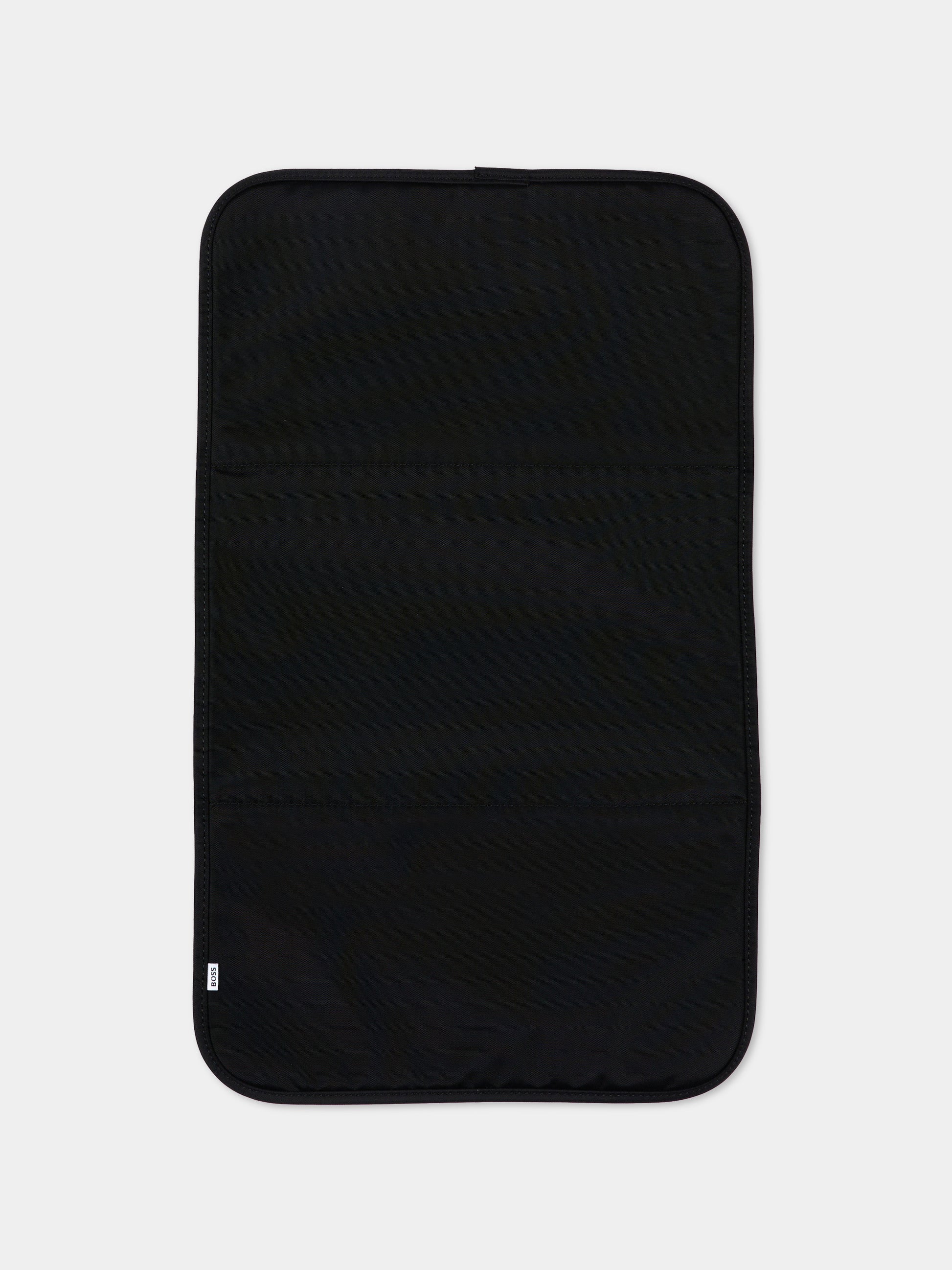 Borsa mamma nero per neonato con logo,Boss,J53106 09B