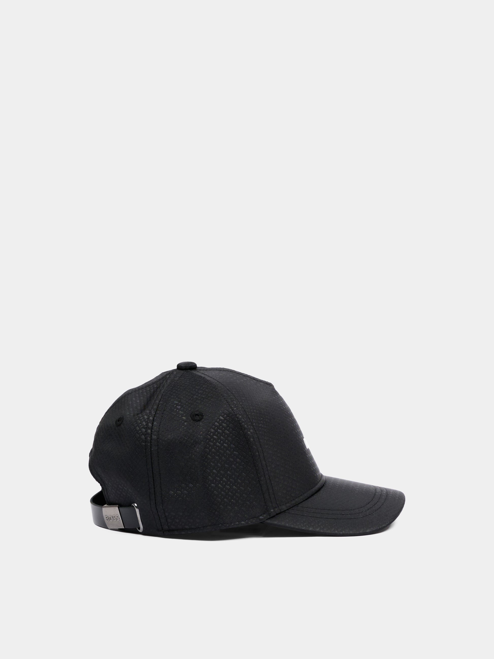 Cappello con visiera nero per bambino con logo,Boss,J53121 09B