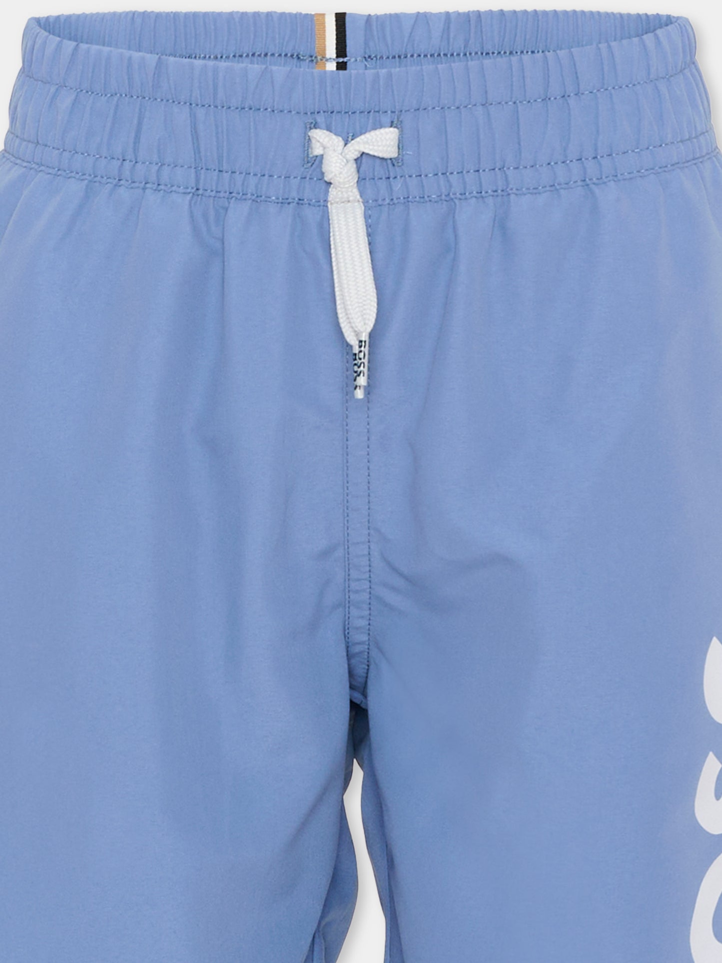 Boxer mare celeste per bambino logo,Boss,J53171 881