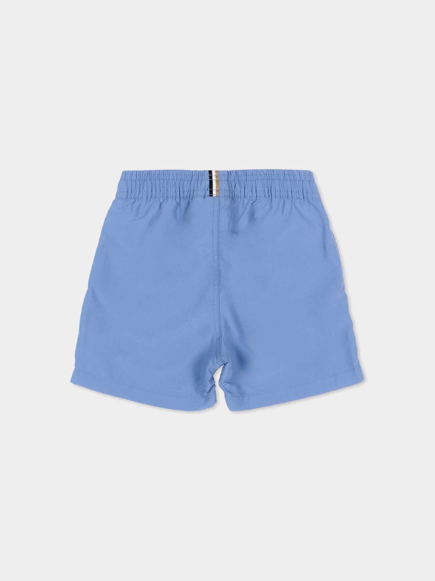 Boxer mare celeste per neonato con logo,Boss,J53172 881