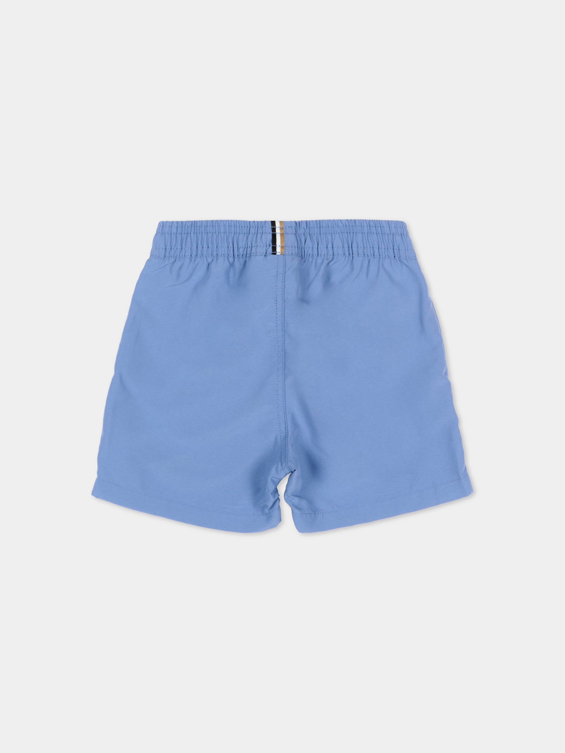 Boxer mare celeste per neonato con logo,Boss,J53172 881