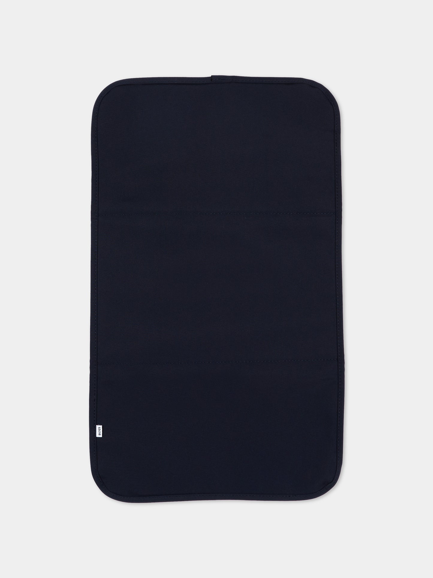 Borsa mamma blu per neonati con logo,Boss,J53178 849