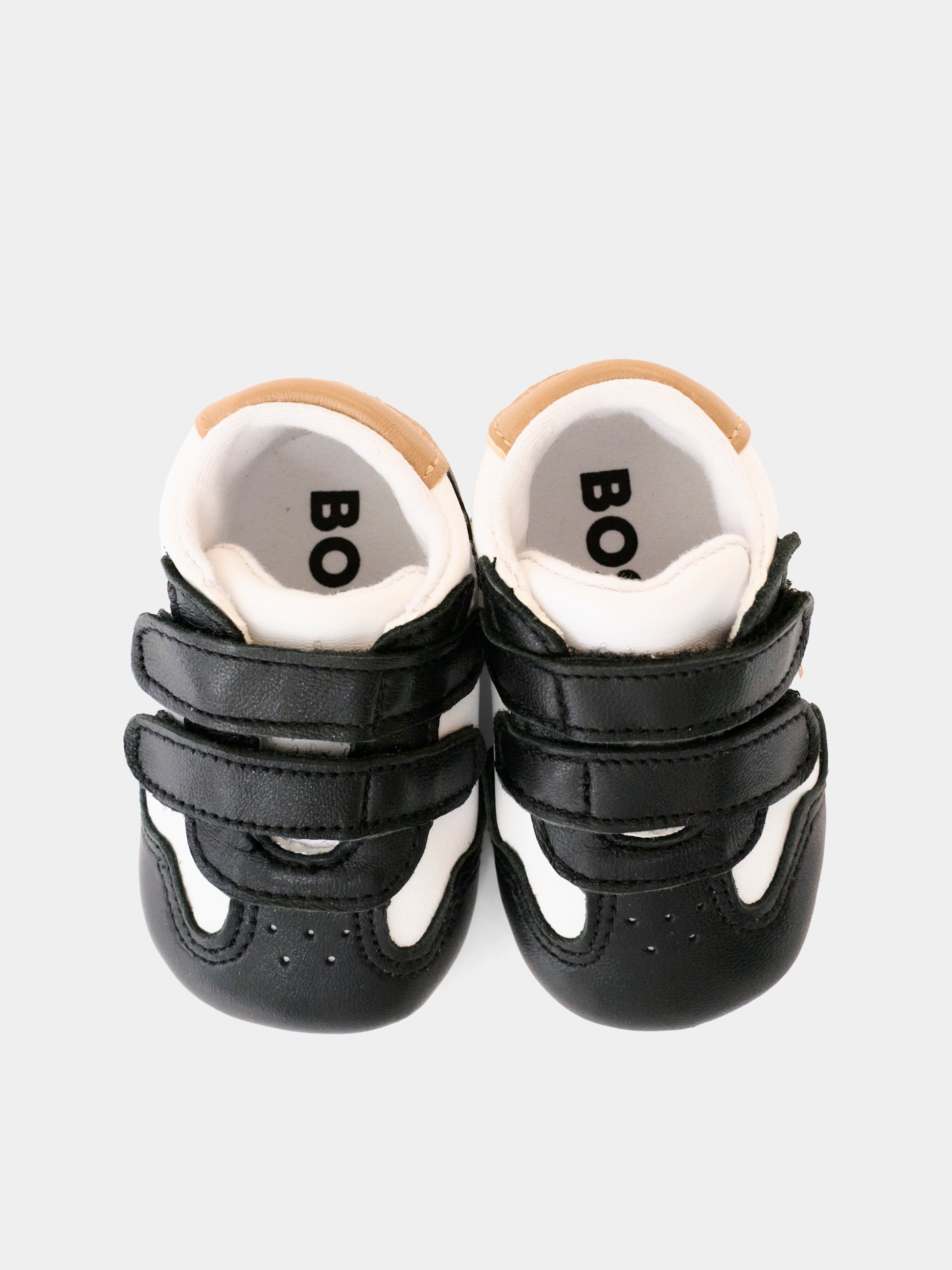 Sneakers nere per neonato con logo,Boss,J53243 09B