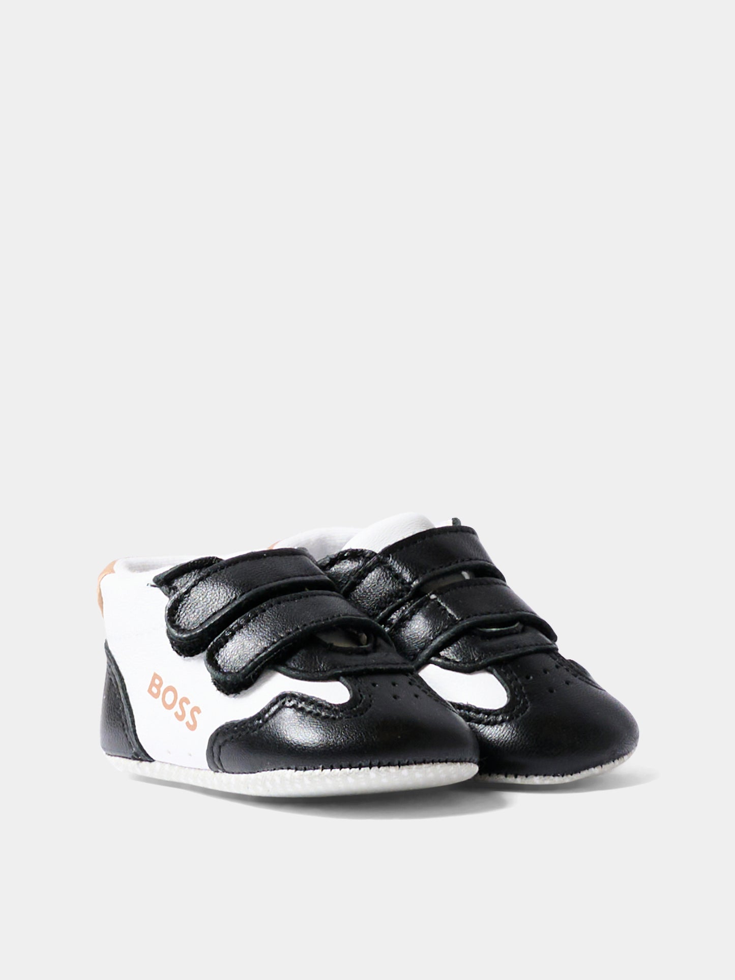 Sneakers nere per neonato con logo,Boss,J53243 09B