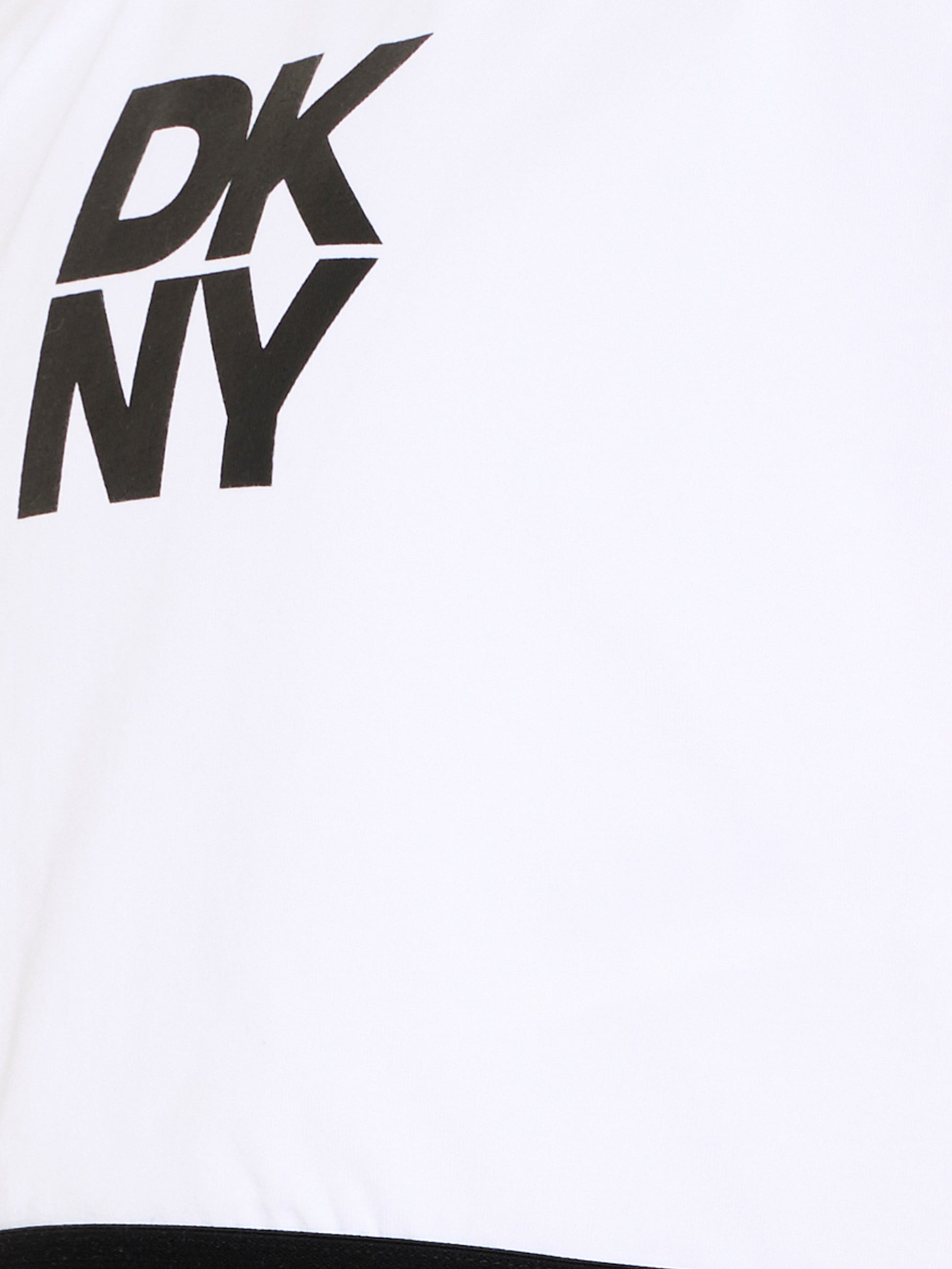 Completo sportivo nero per bambina con logo,Dkny,D62569 N50