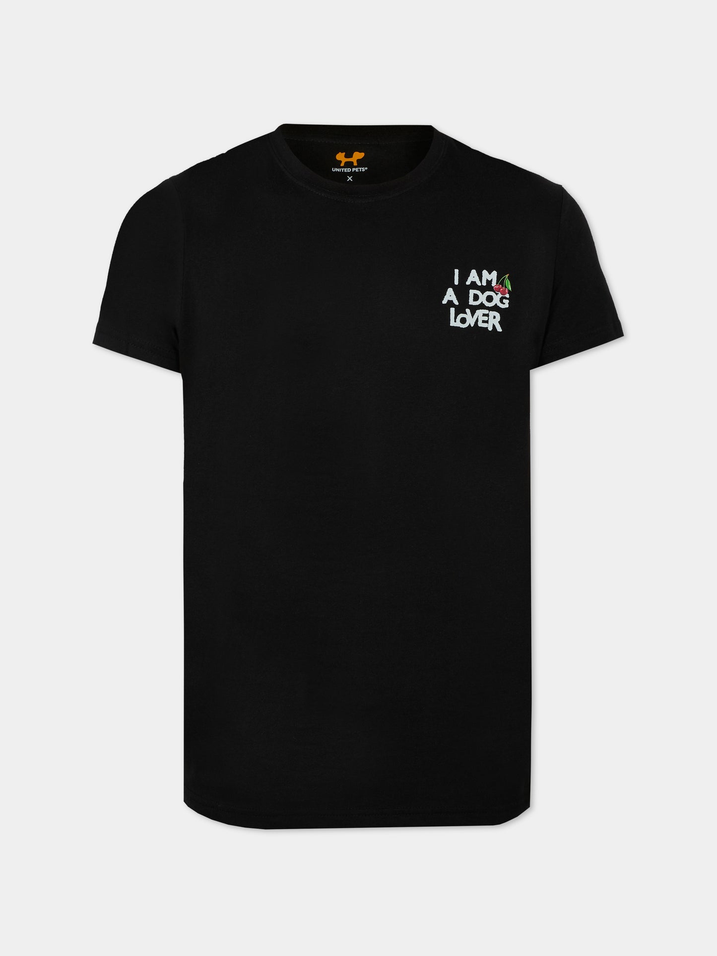 T-shirt nera per adulti Pets Dream,United Pets X Coccolebimbi,T-SHIRT NERA PER ADULTI PETS DREAM