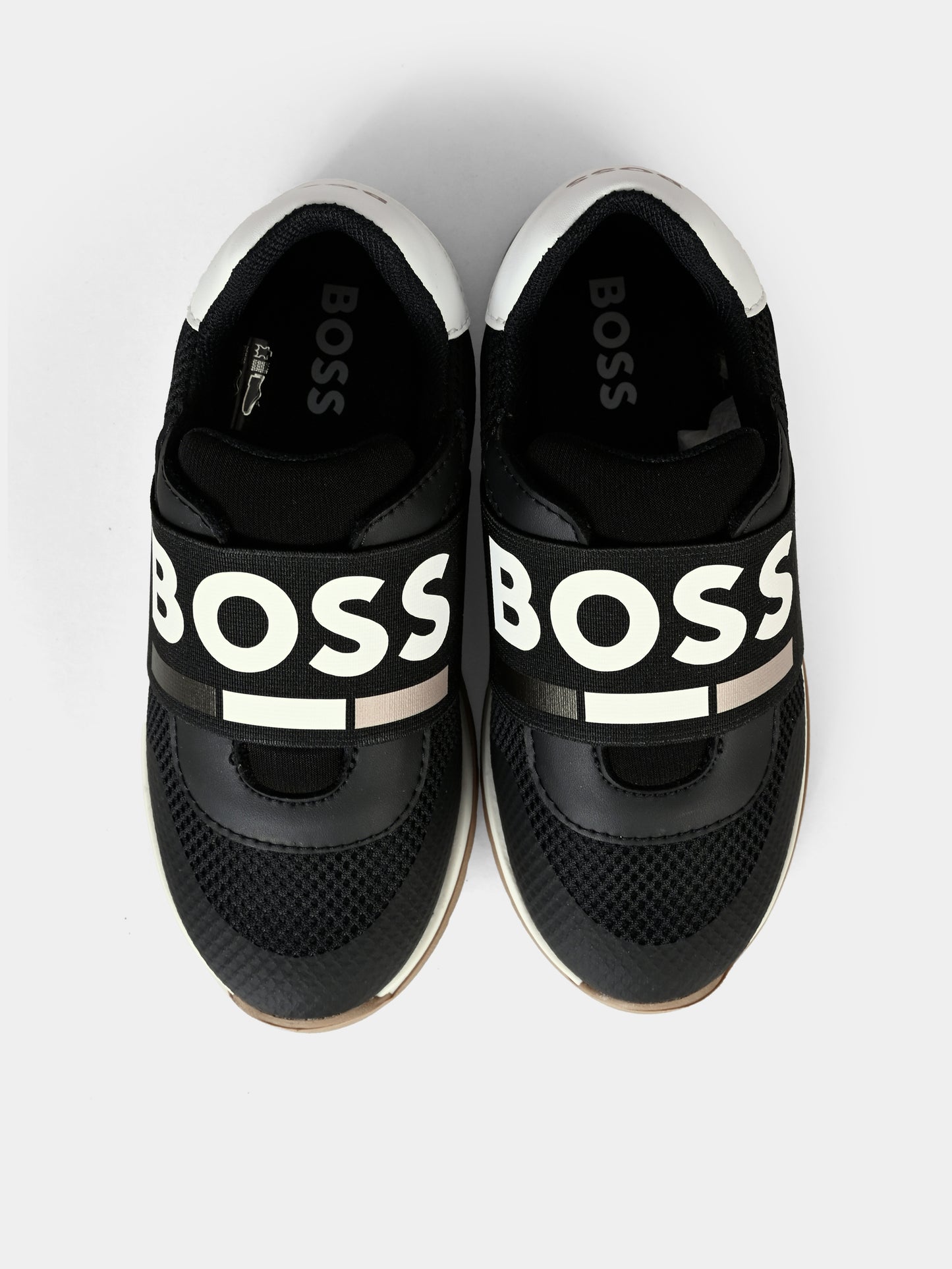 Sneakers nere per bambino con logo,Boss,J51335 09B