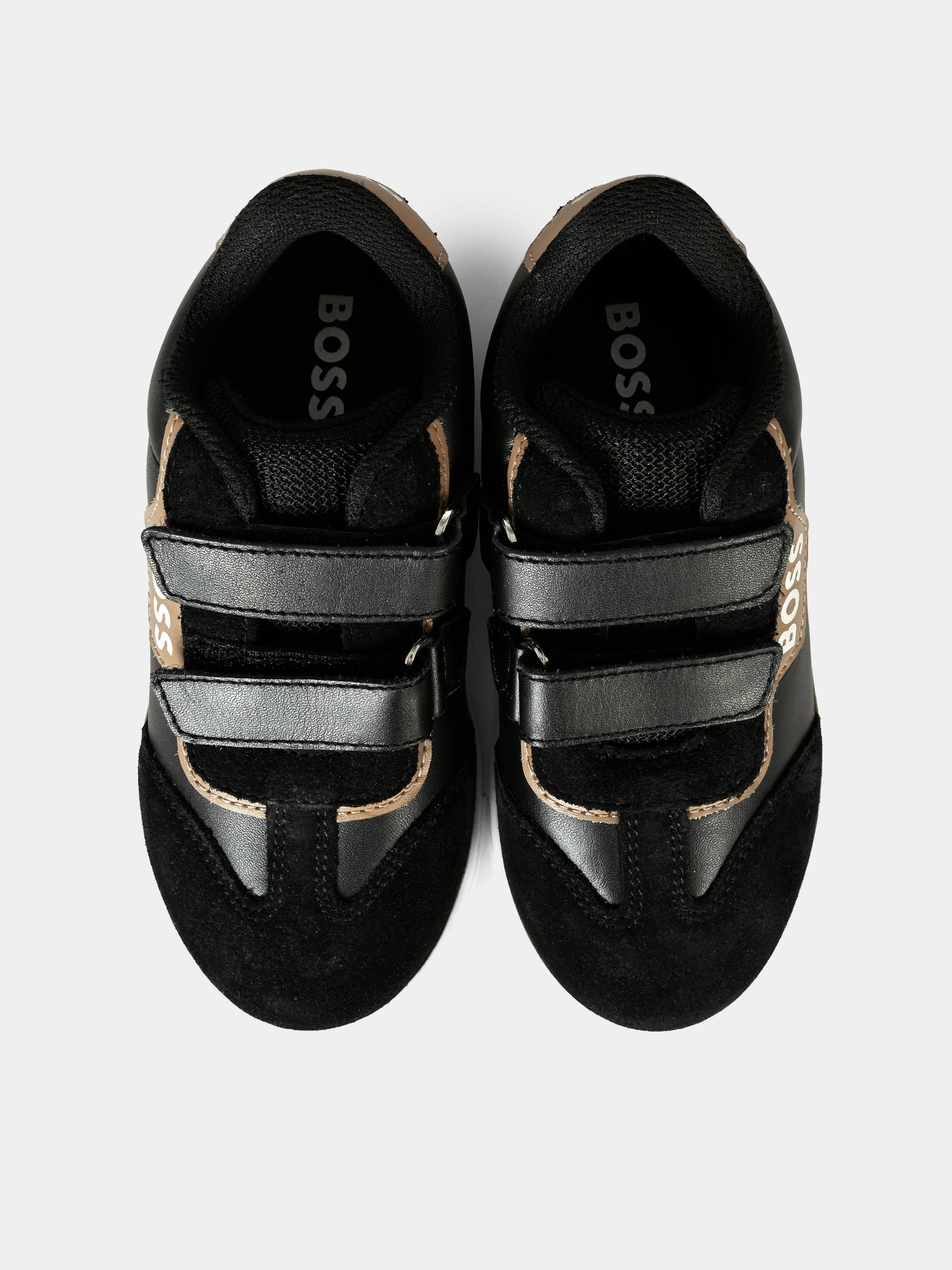 Sneakers nere per bambino con logo,Boss,J51346 09B