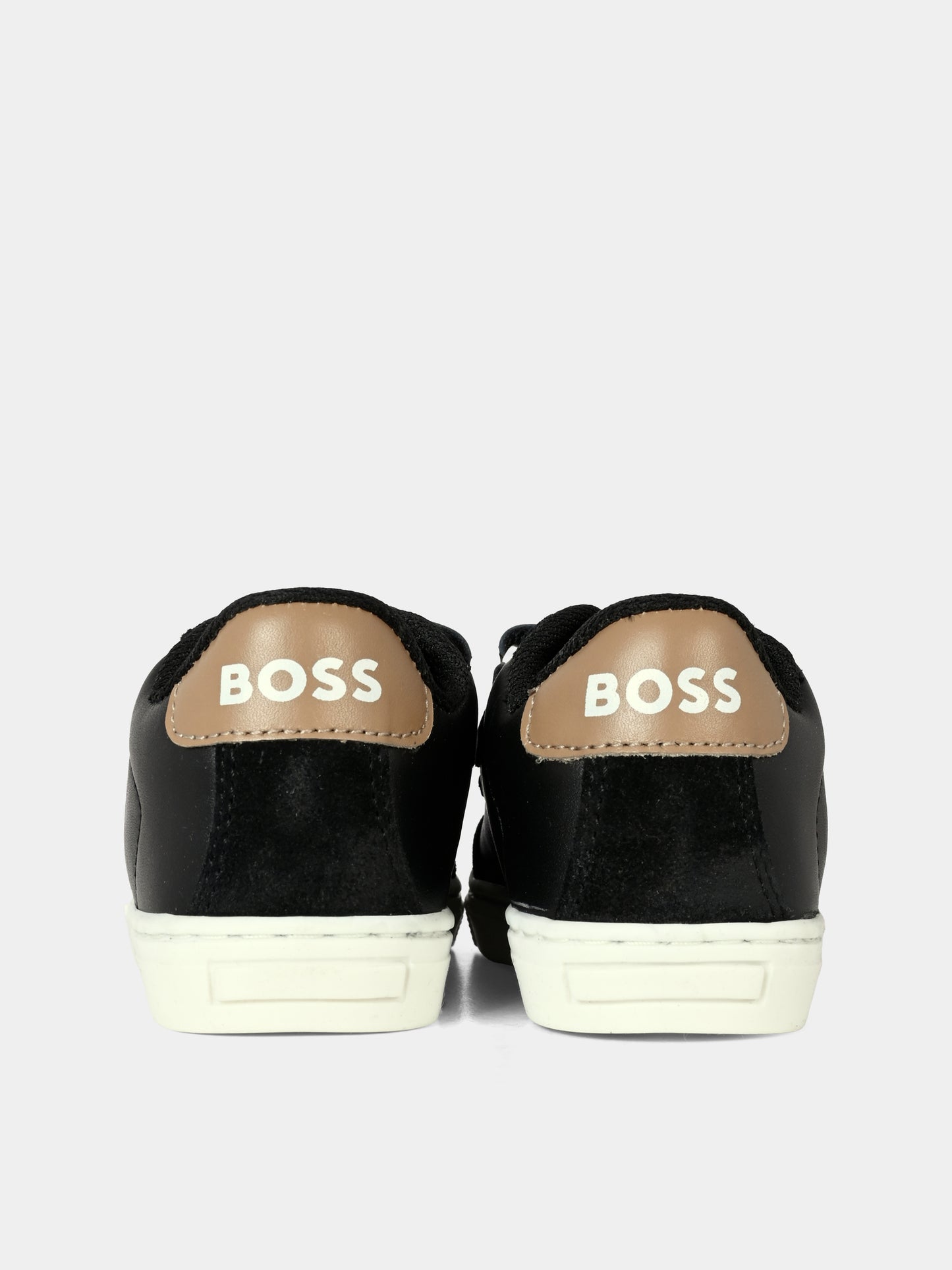 Sneakers nere per bambino con logo,Boss,J51346 09B