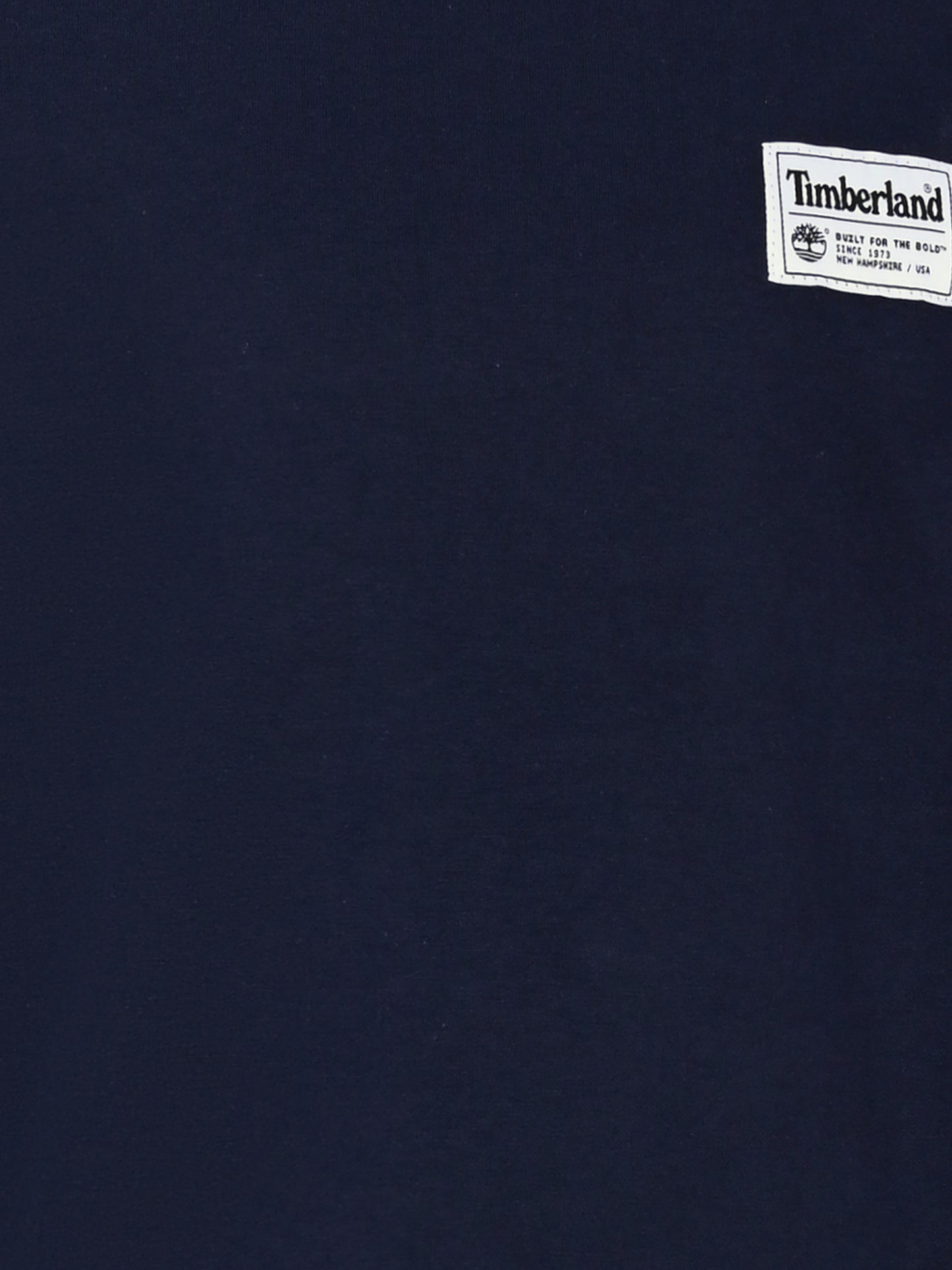 T-shirt blu per bambino con logo,Timberland,T60303 83D
