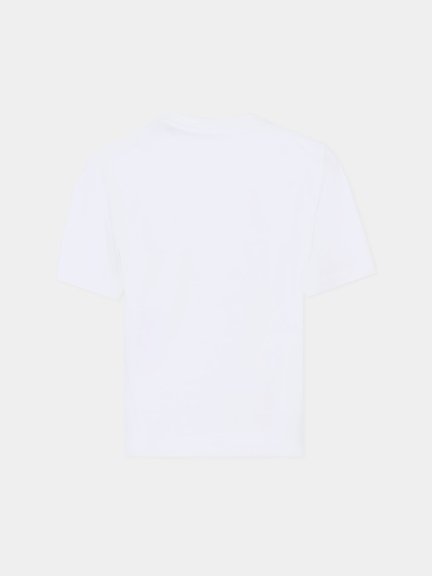 T-shirt bianca per bambini con stampa uova,Moschino Kids,HRM050 LAA02 10101