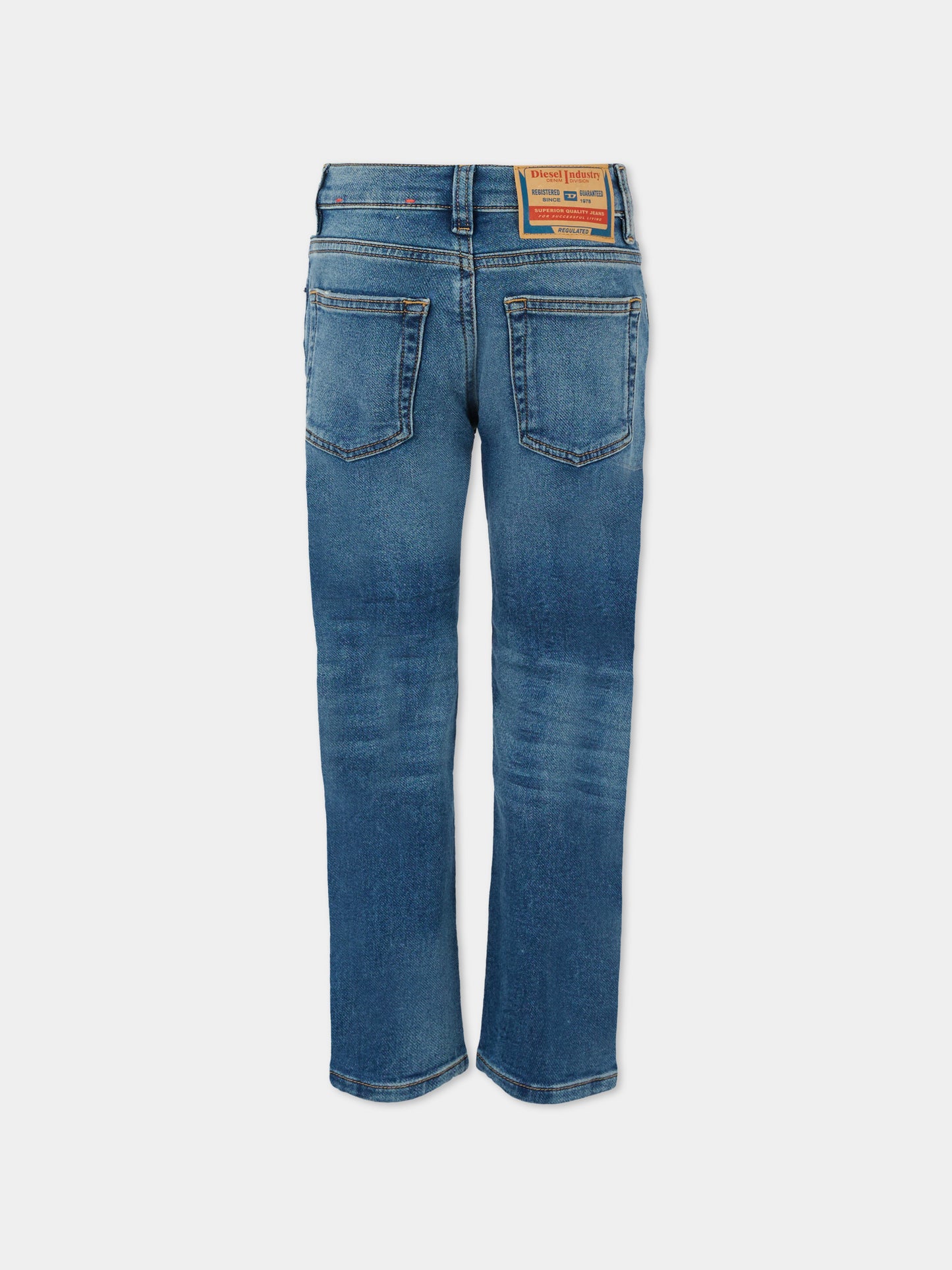 Jeans denim per bambino con logo,Diesel,J01934 KXBN1 K01