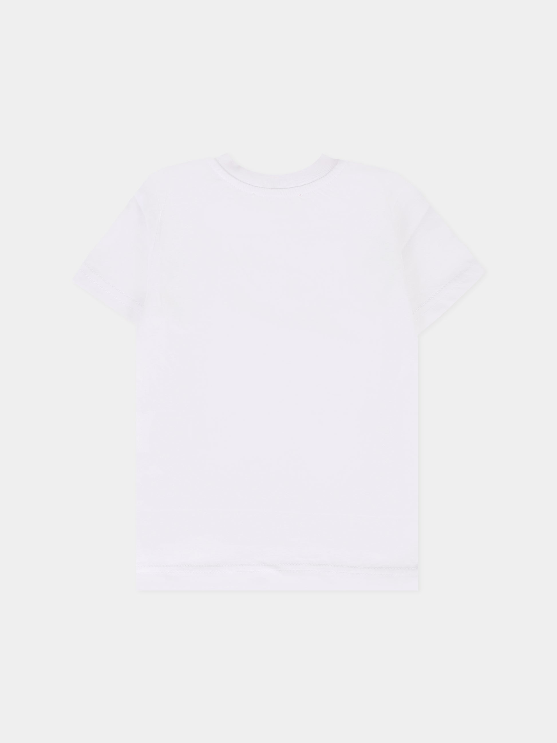 T-shirt multicolor per neonato con logo,Diesel,K00635 KYAUN K100