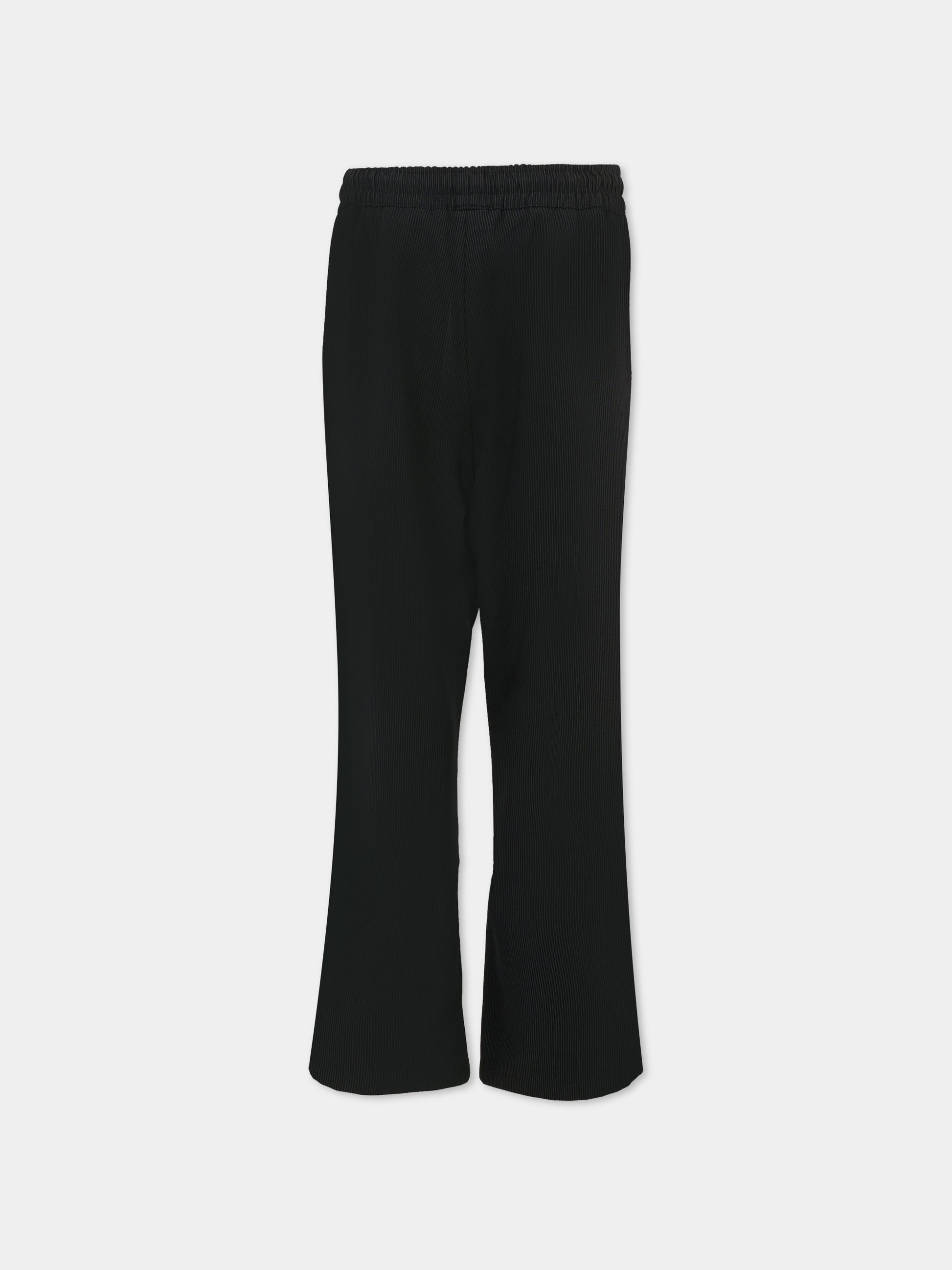 Pantaloni blu per bambino con logo,Msgm Kids,S5MSJBPA049 060