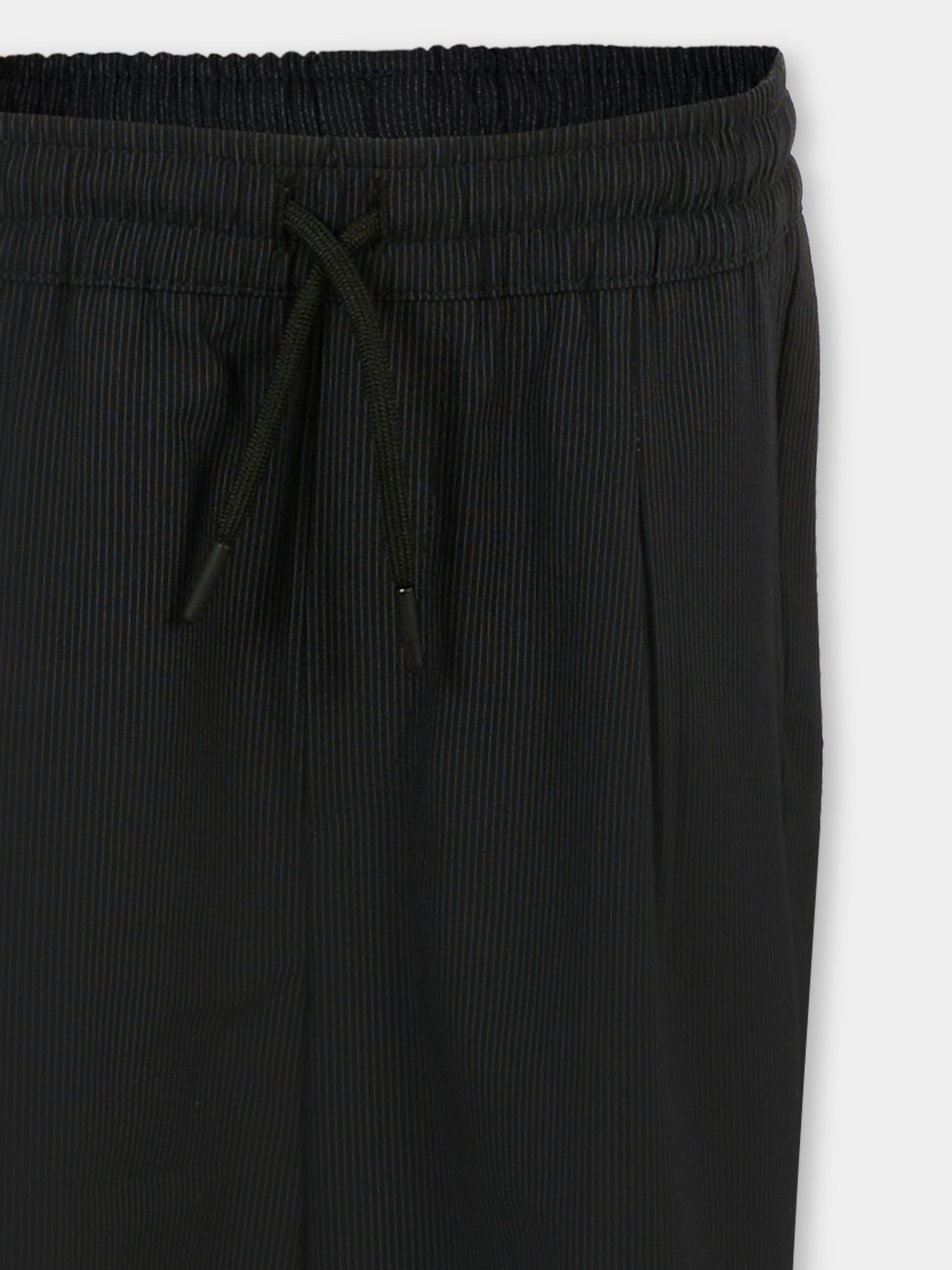 Pantaloni blu per bambino con logo,Msgm Kids,S5MSJBPA049 060