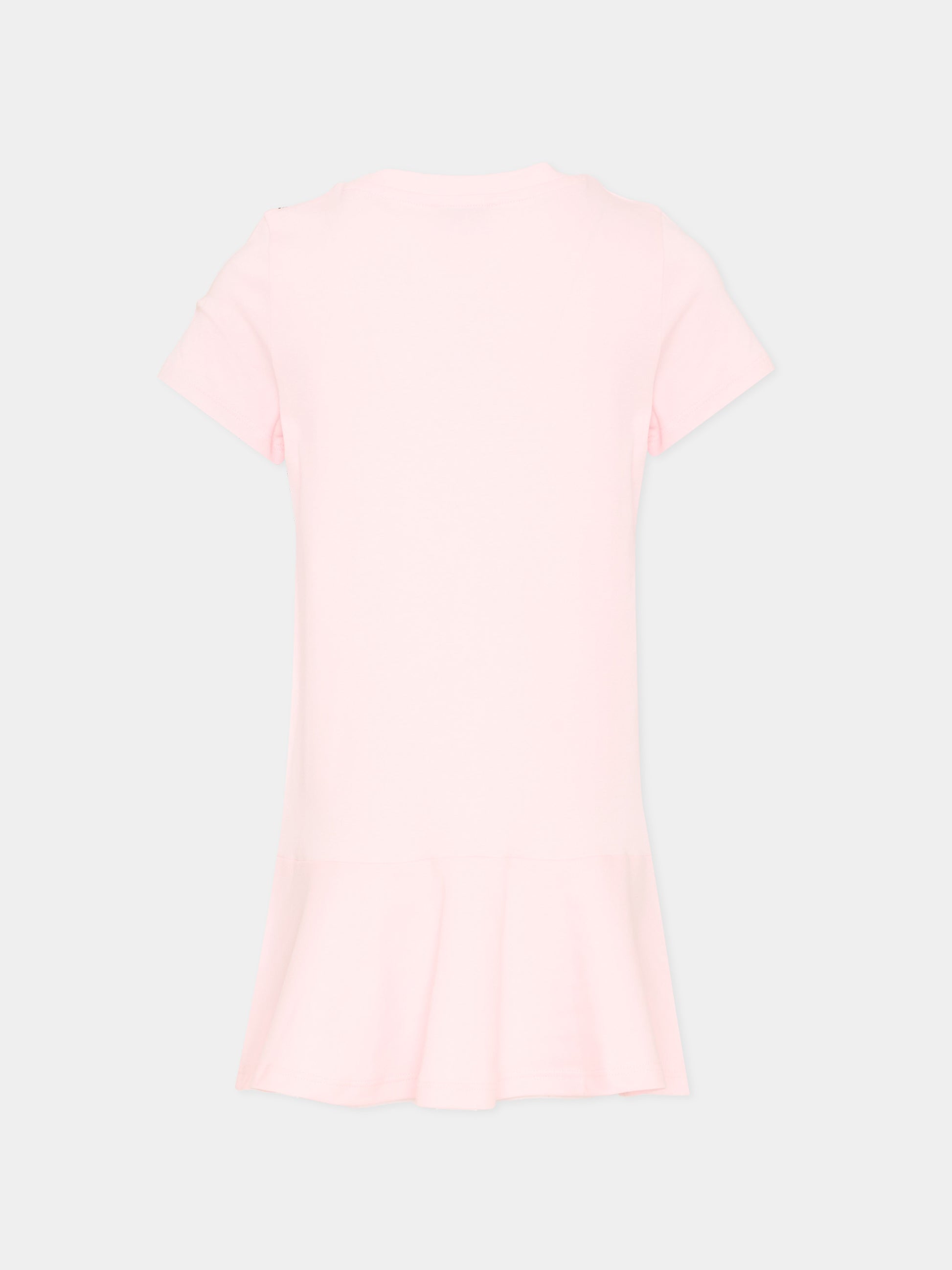 Vestito rosa per bambina con stampa borsa,Marc Jacobs,W60711 475