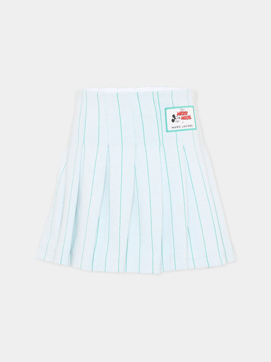 Gonna multicolor per bambina con patch Mickey,Marc Jacobs,W60737 126