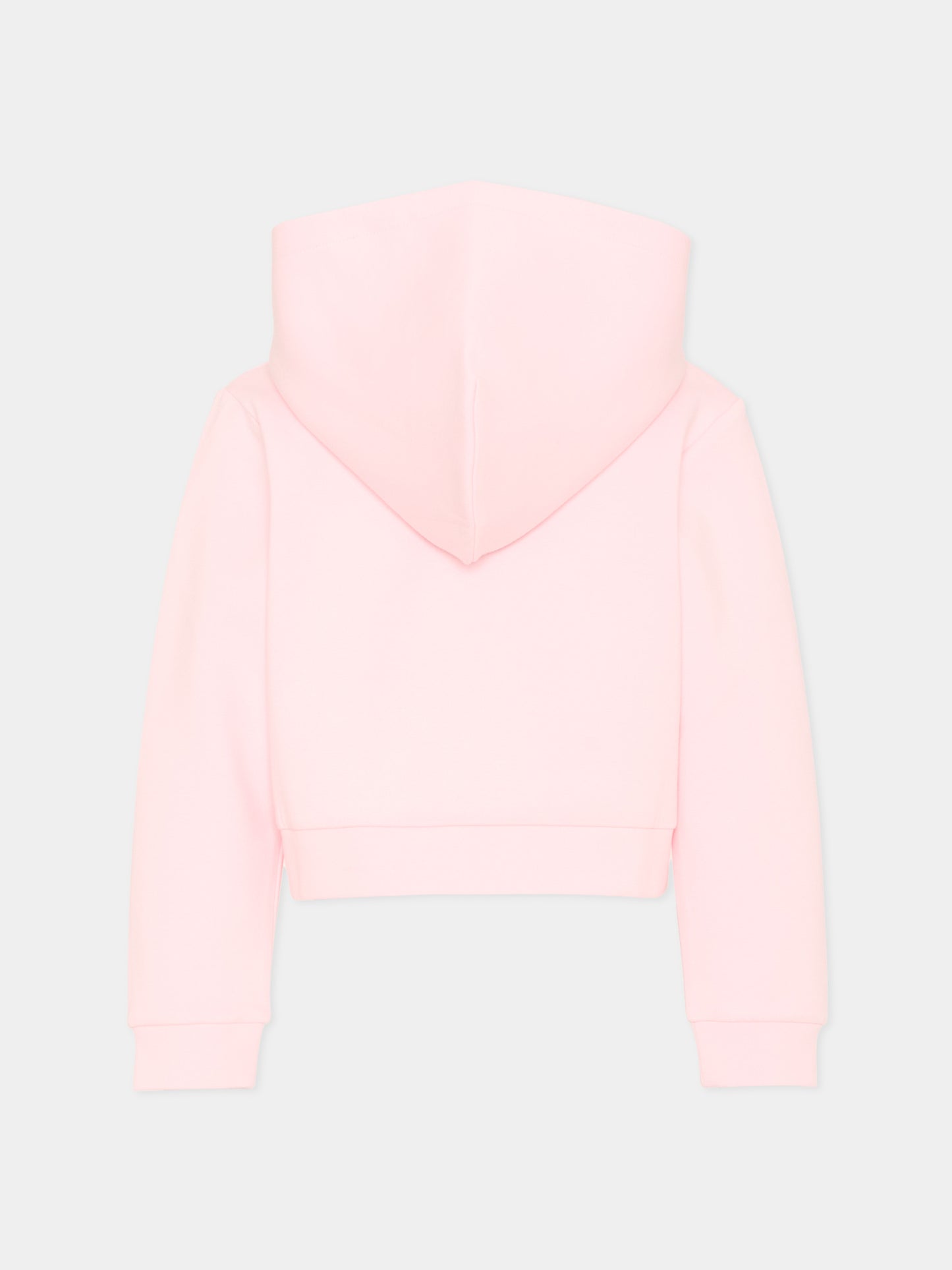 Felpa rosa per bambina con logo strass,Marc Jacobs,W60752 475