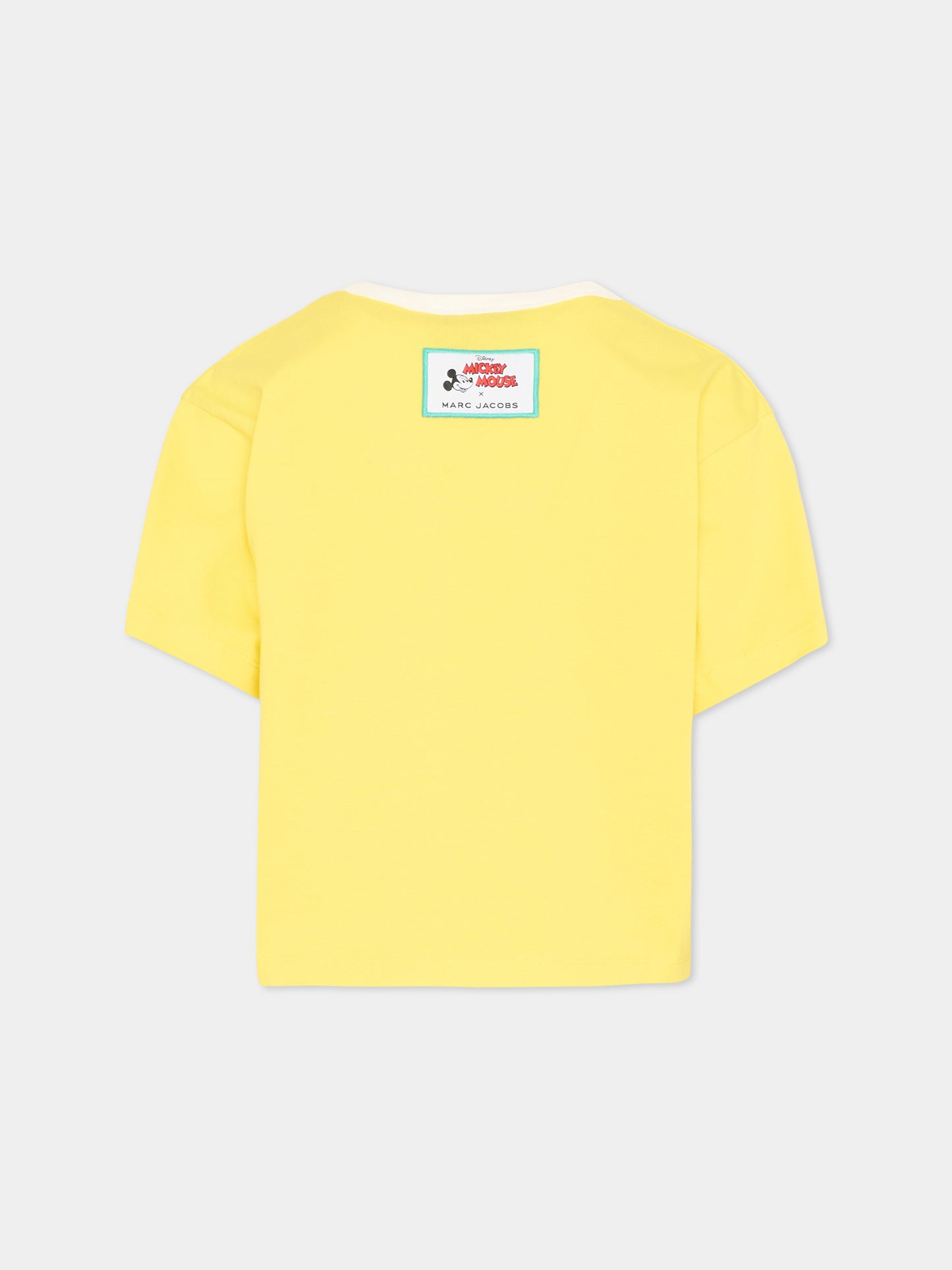 T-Shirt gialla Mickey Mouse per bambino,Marc Jacobs,W60767 538