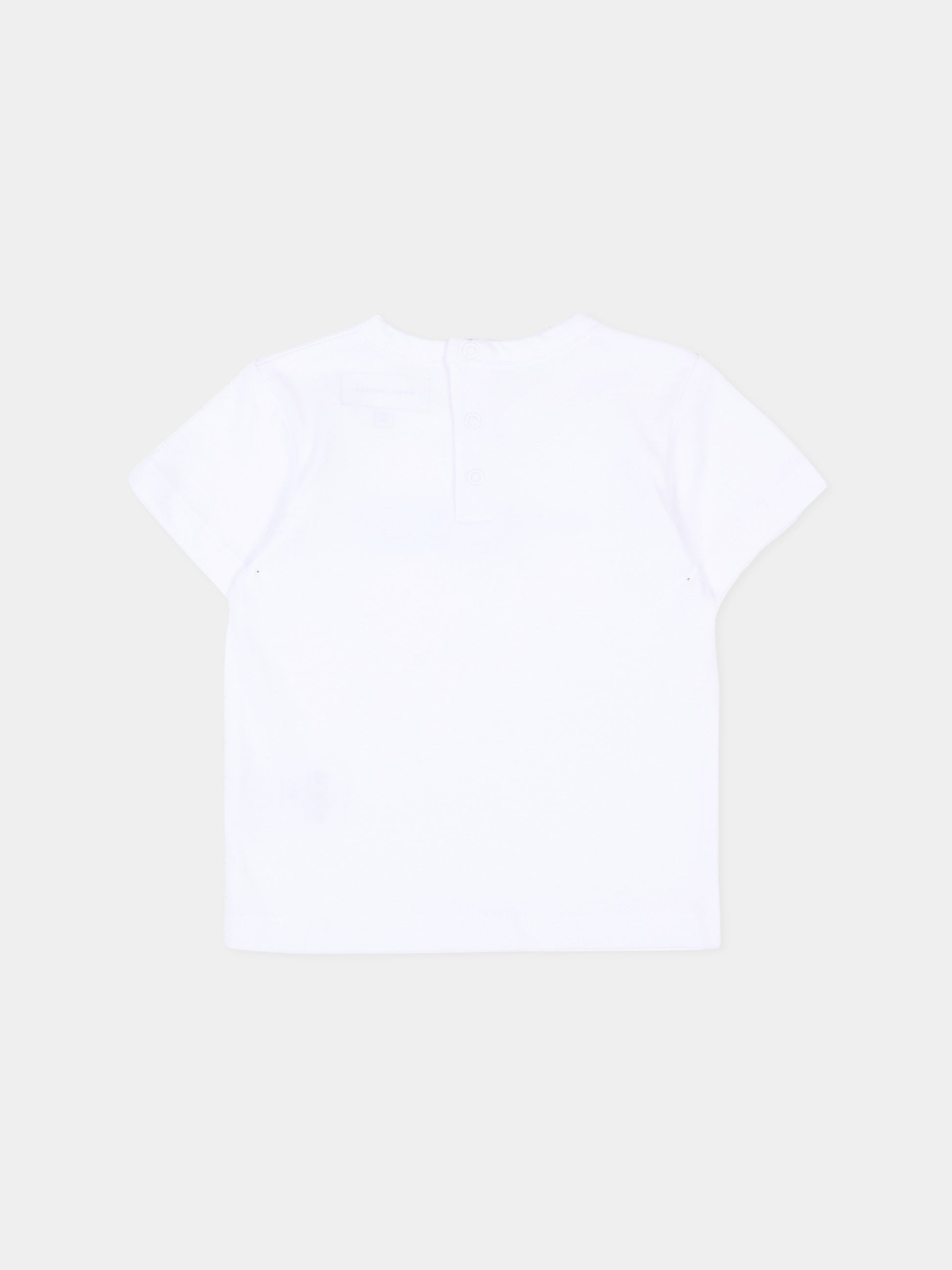 Completo sportivo celeste per neonato con logo,Marc Jacobs,W60819 77B