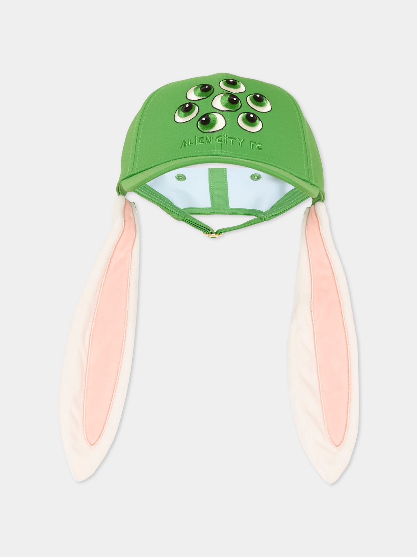 Green hat for Kids with ears