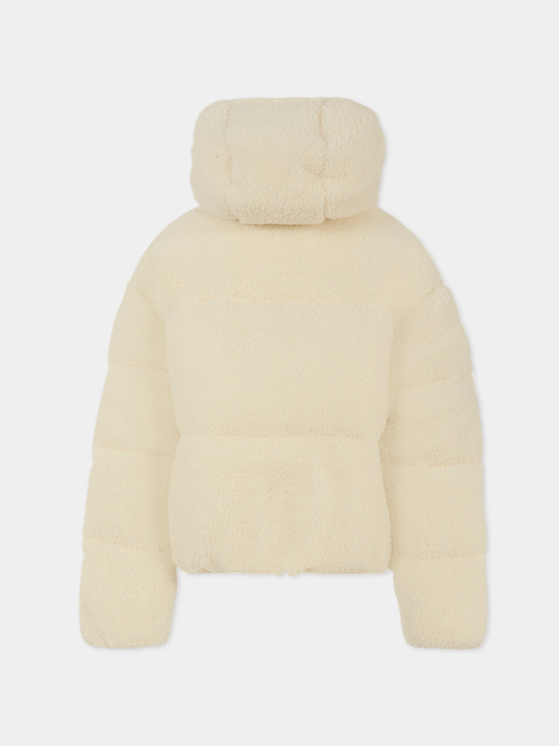 Piumino avorio per bambina,Calvin Klein Kids,IG0IG02681 YBI