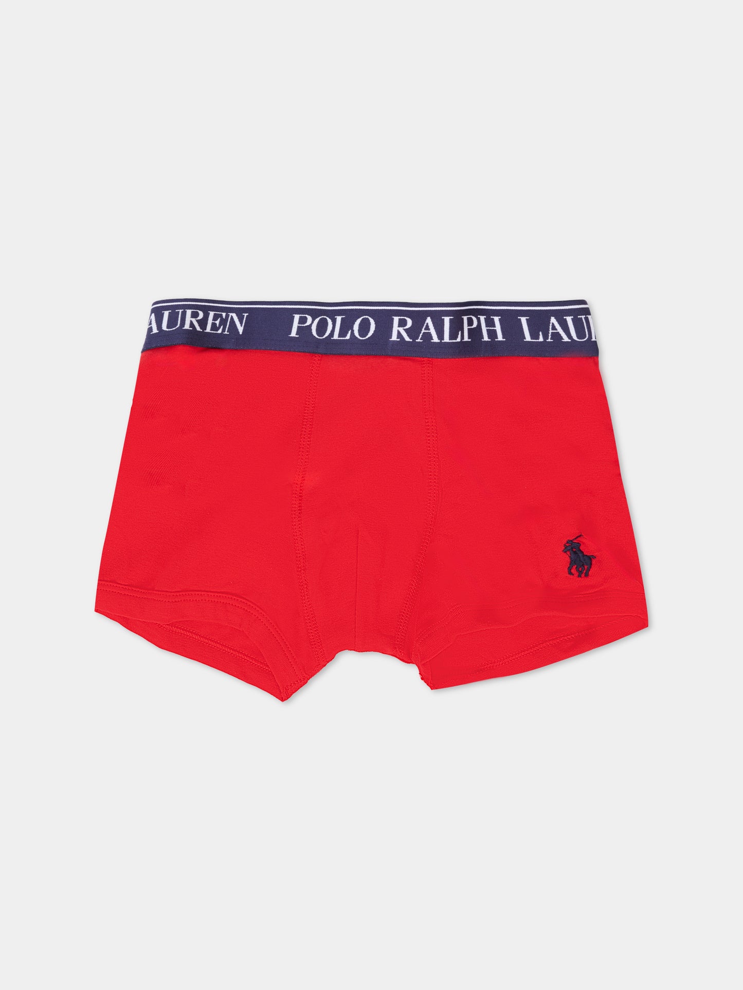 Set boxer multicolor per bambino con cavallino,Ralph Lauren Kids,P5014 BCV