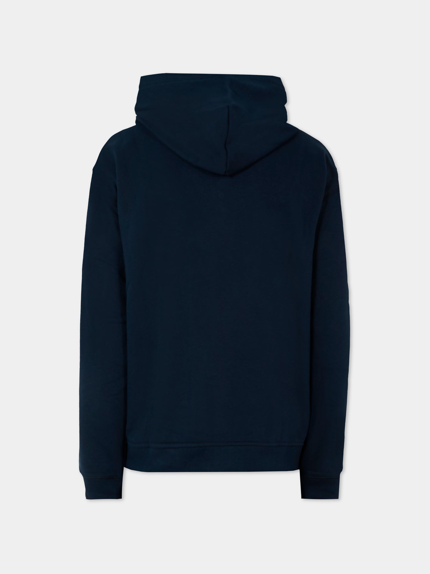 Felpa blu per bambini con patch logo,Tommy Hilfiger Junior,KB0KB09314 C1G