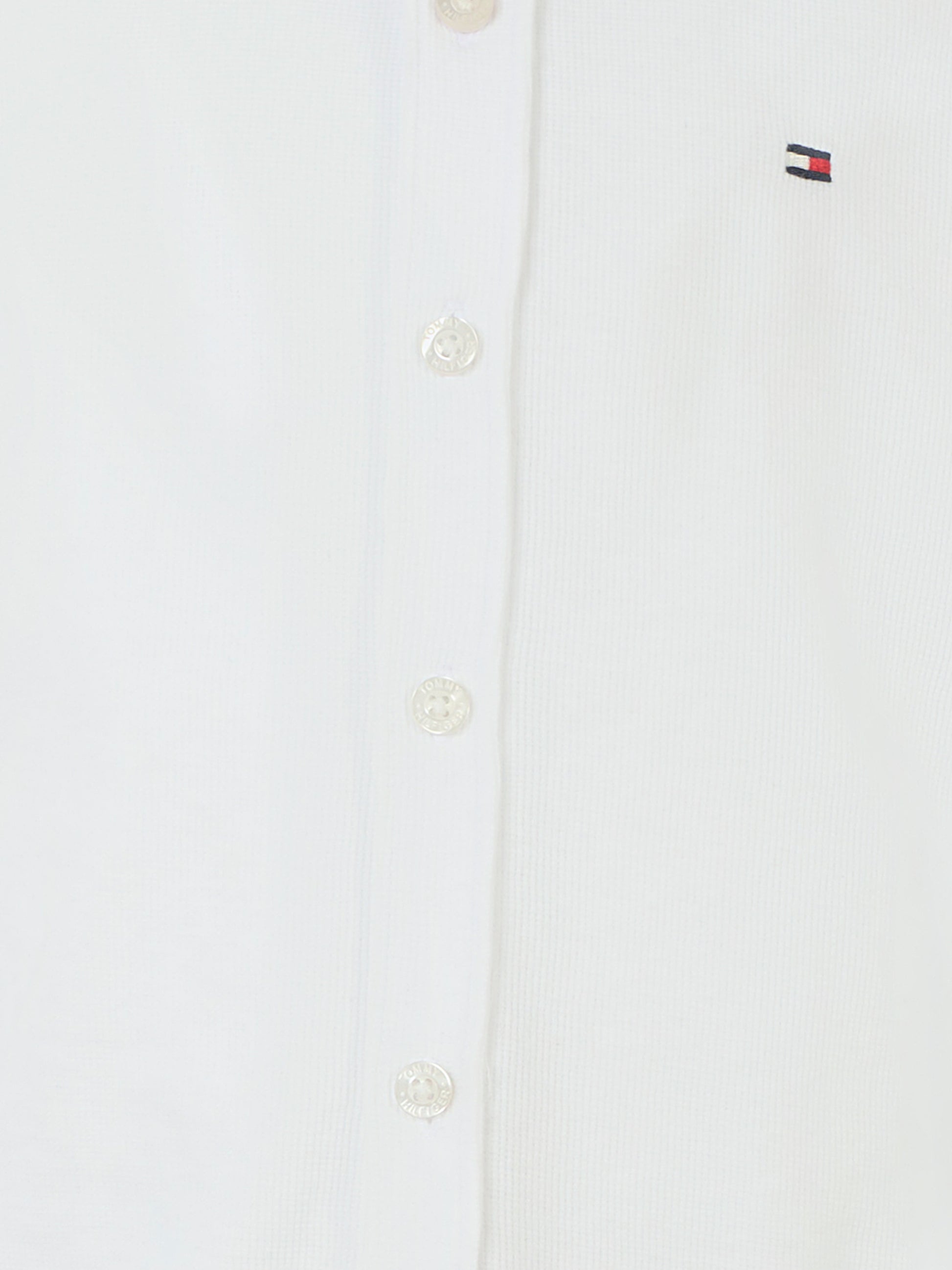 Camicia bianca per bambino con bandierina,Tommy Hilfiger Junior,KB0KB09339 YBR