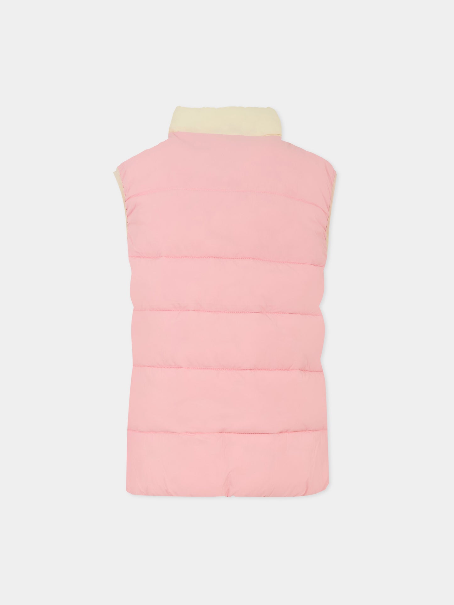 Gilet multicolor per bambina con bandierina,Tommy Hilfiger Junior,KS0KS00619 0JZ