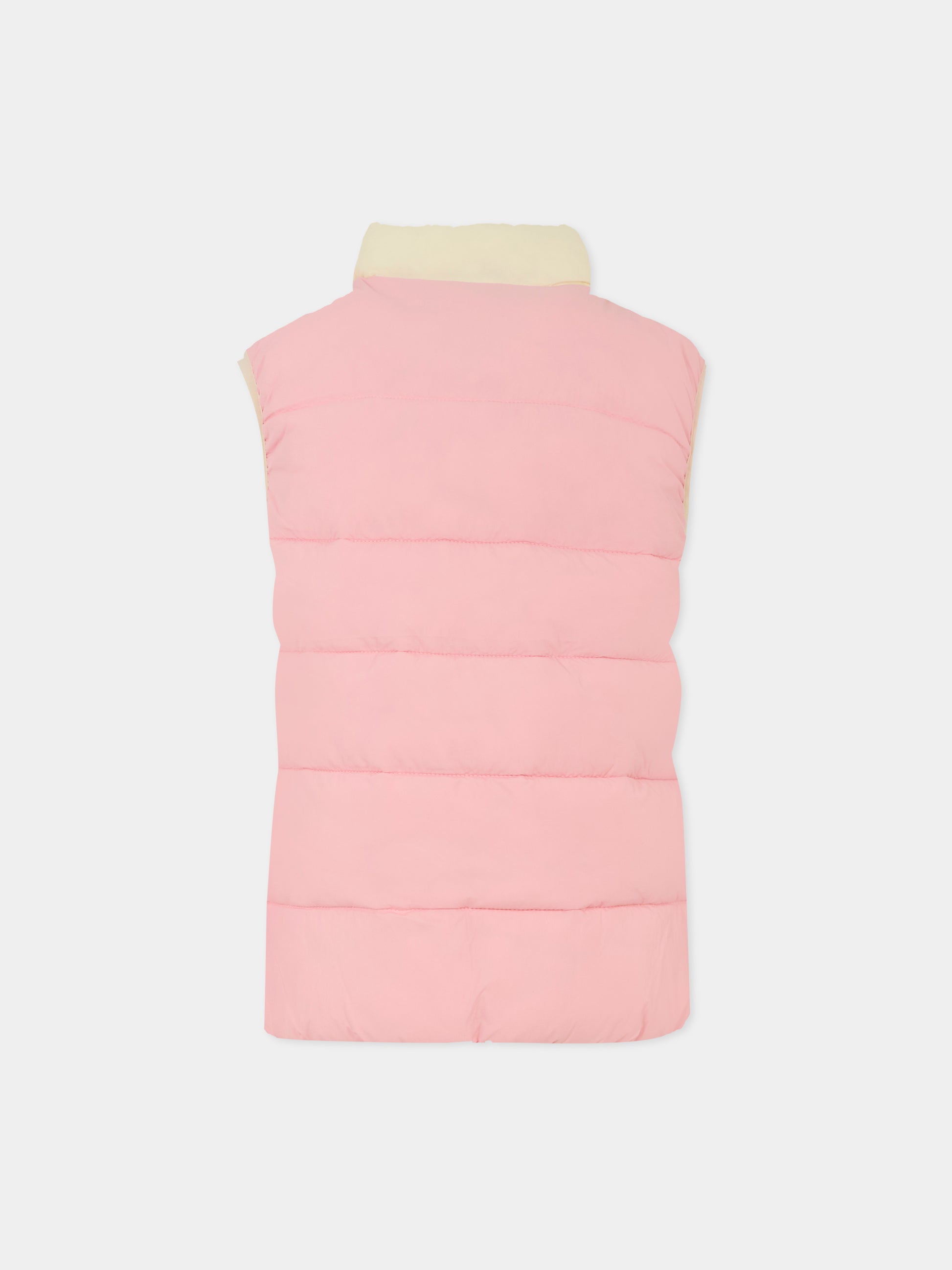 Gilet multicolor per bambina con bandierina,Tommy Hilfiger Junior,KS0KS00619 0JZ