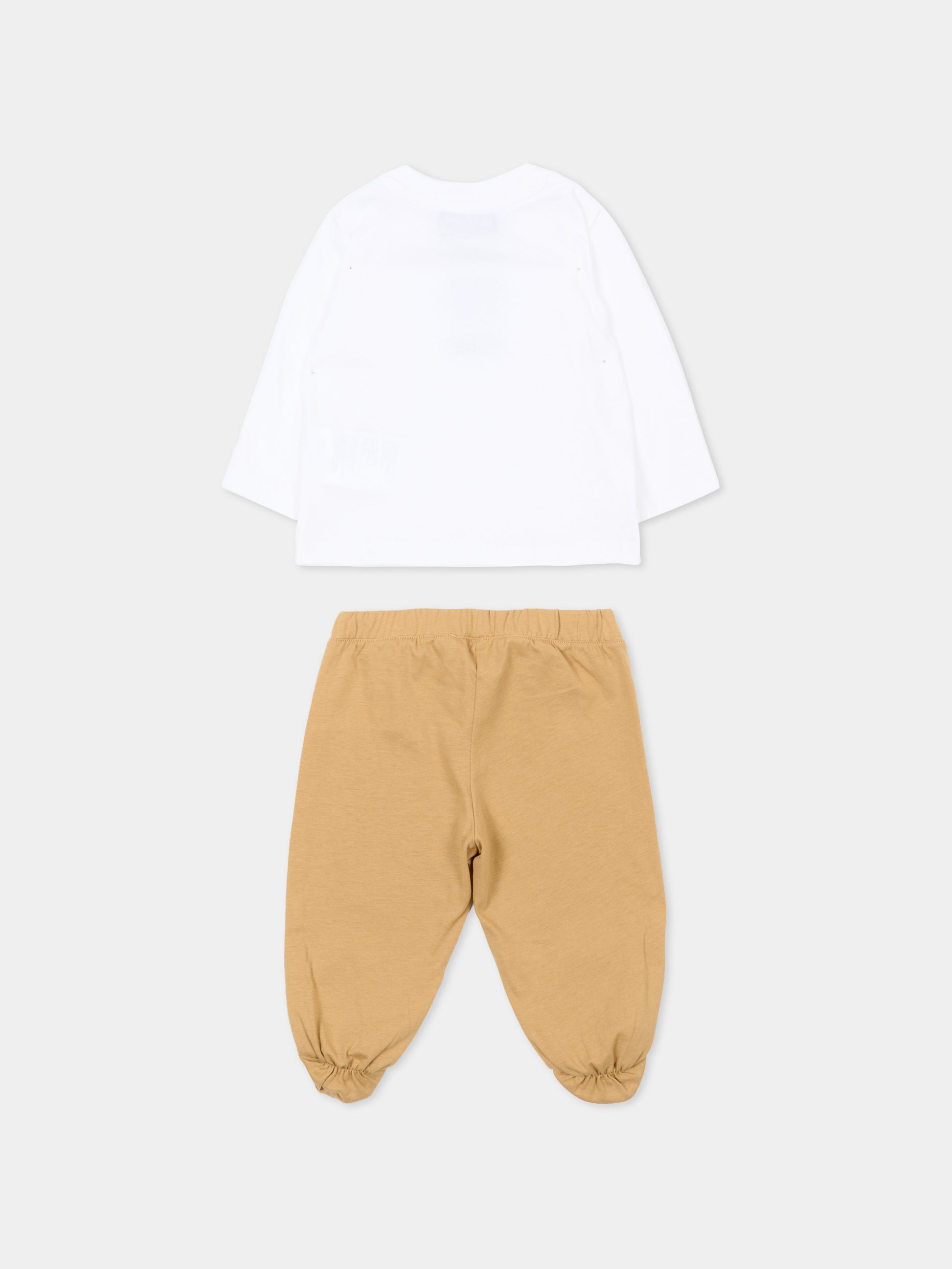 Completo multicolor per neonato con Teddy Bear,Moschino Kids,MUK05J LAA03 83683