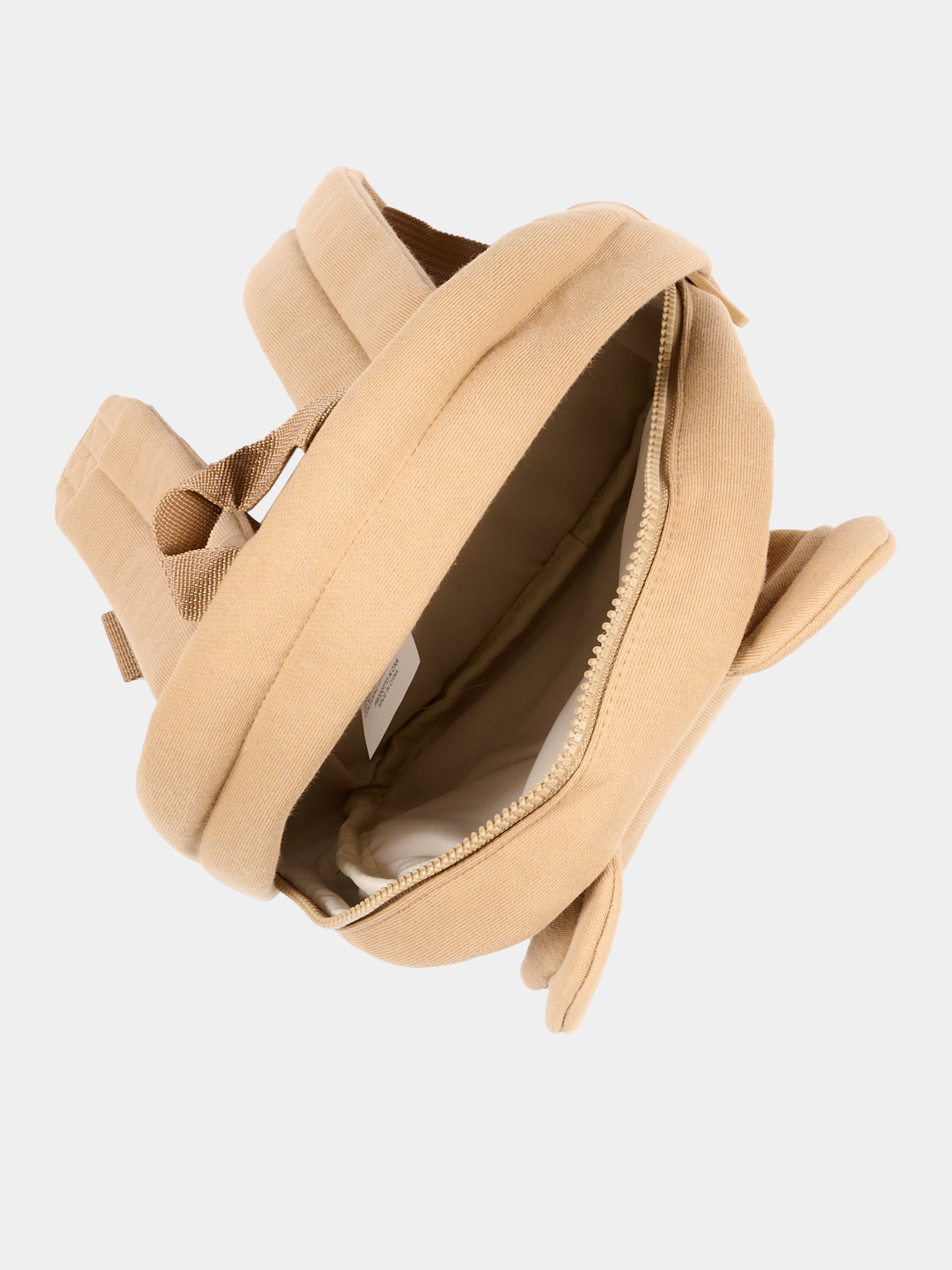 Zaino beige per neonati con Teddy Bear,Moschino Kids,MUX05Q LCA26 20351