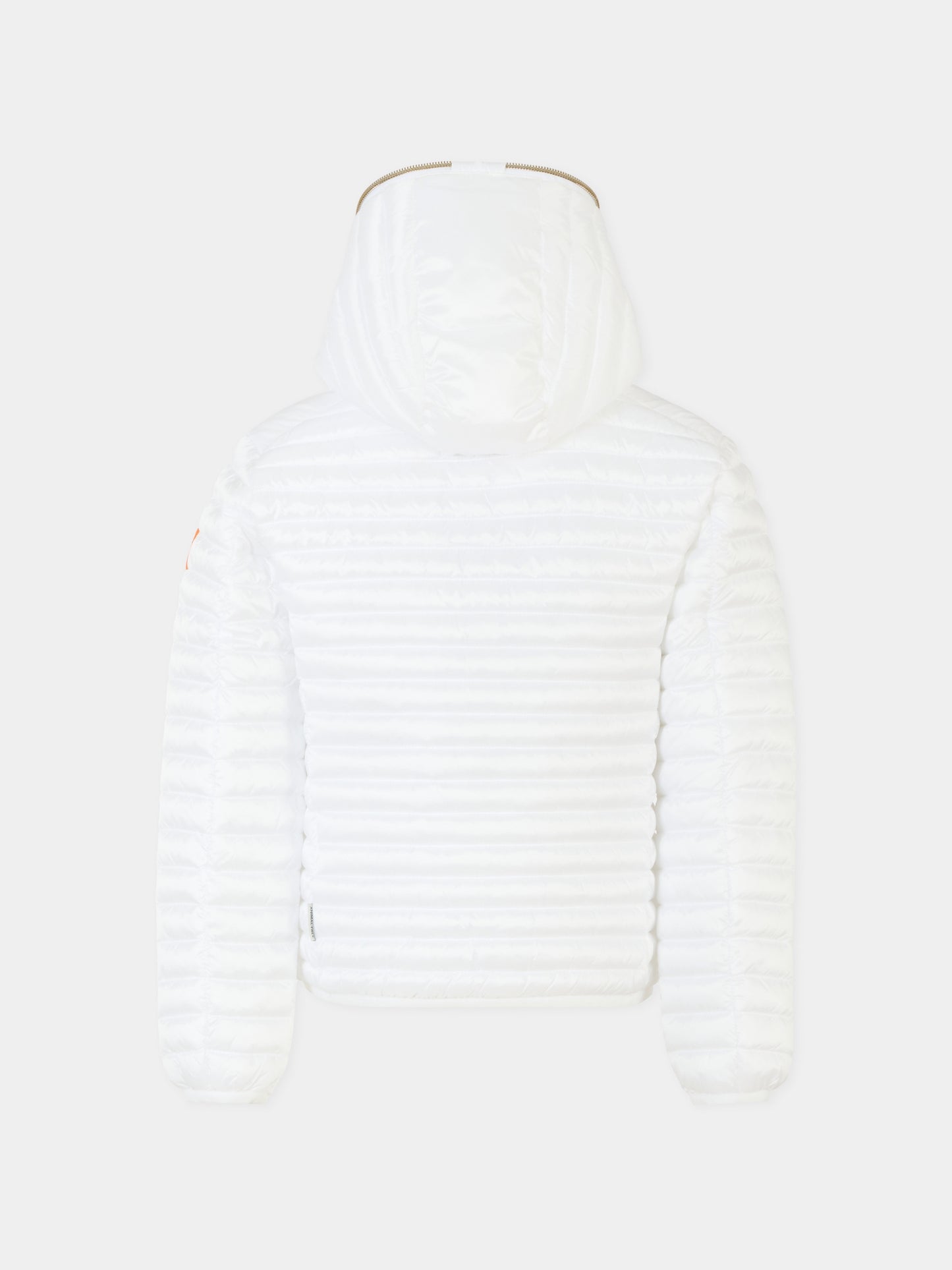 Piumino Rosy bianco per bambini con logo,Save The Duck Kids,J32310G IRIS20 00000