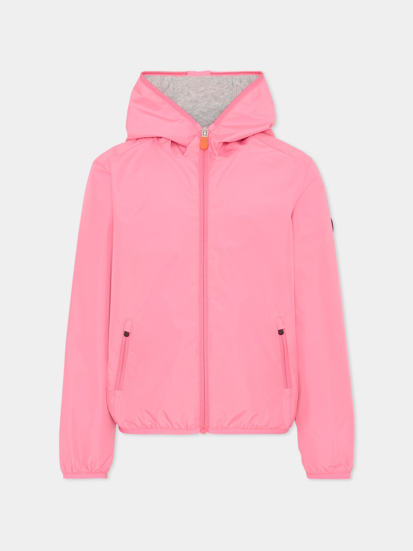 Giacca a vento Wind rosa per bambina,Save The Duck Kids,J30036X WIND22 80018