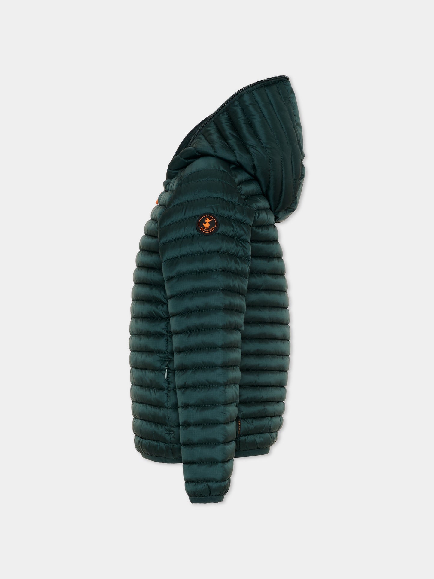 Piumino verde Raz per bambino,Save The Duck Kids,J30650B STOP22 50079