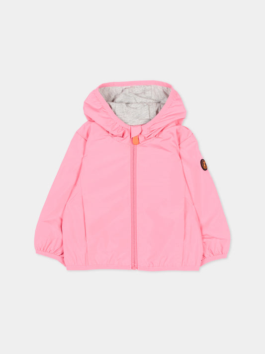 Giacca a vento rosa Coco per neonata,Save The Duck Kids,I30006X WIND22 80018