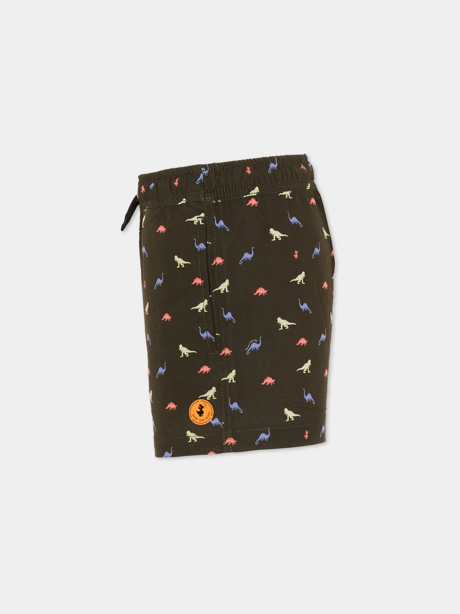Boxer mare multicolor Getu per bambino con dinosauri,Save The Duck Kids,JW1231B SIPO22 21962