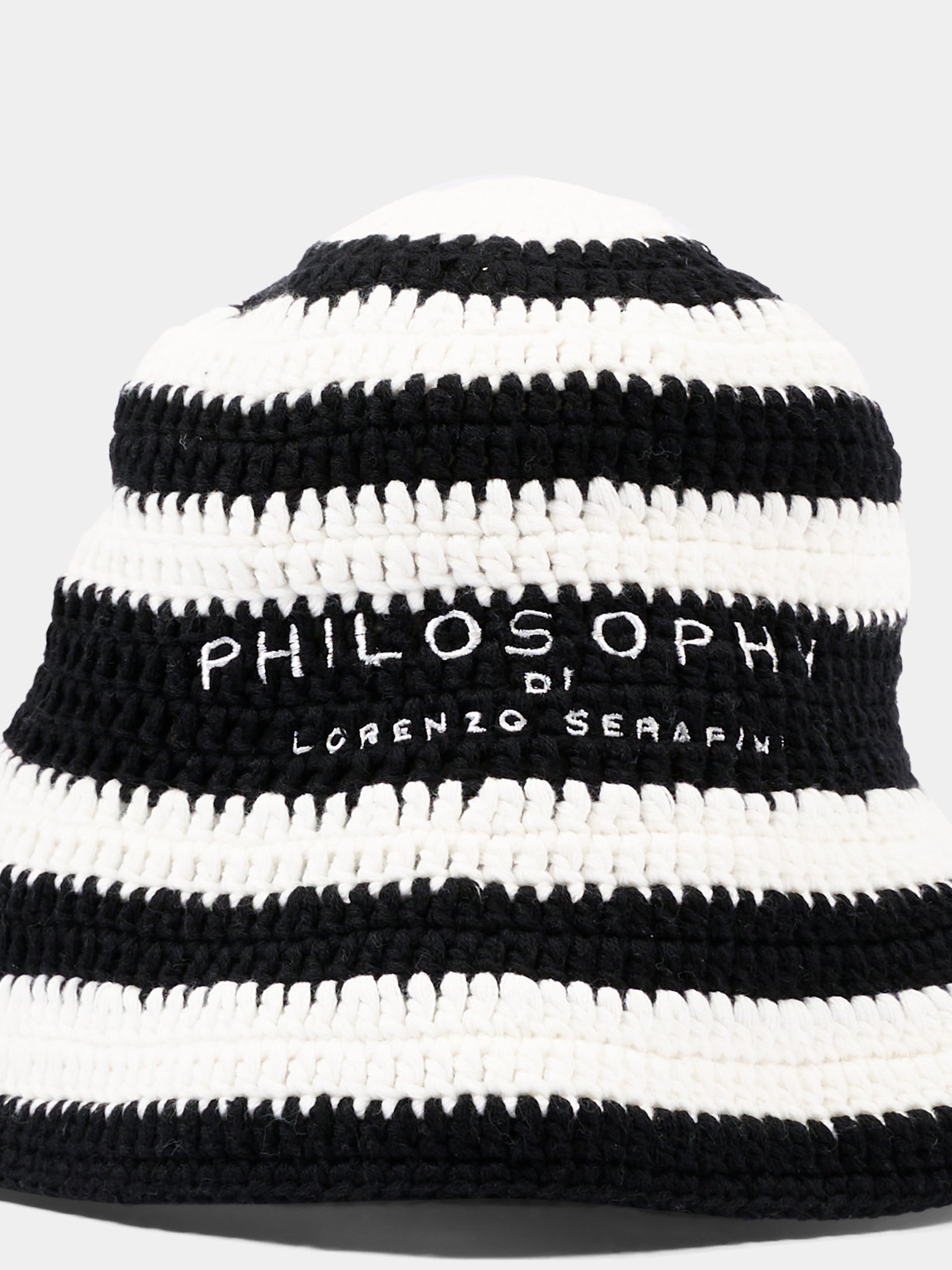 Cloche multicolor per bambina a righe,Philosophy,I9G005 - 7030 - 0150