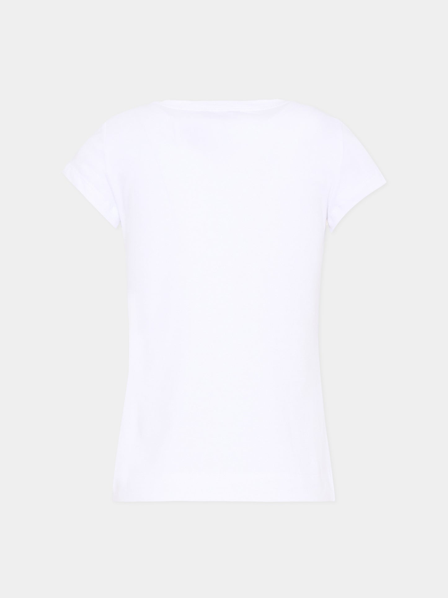 T-shirt bianca per bambina con Trilli,Monnalisa,11G625 - 7201 - 0099